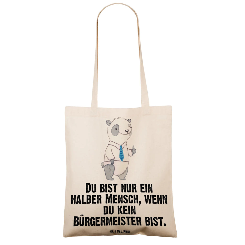 Tragetasche Bürgermeister mit Herz Beuteltasche, Beutel, Einkaufstasche, Jutebeutel, Stoffbeutel, Tasche, Shopper, Umhängetasche, Strandtasche, Schultertasche, Stofftasche, Tragetasche, Badetasche, Jutetasche, Einkaufstüte, Laptoptasche, Beruf, Ausbildung, Jubiläum, Abschied, Rente, Kollege, Kollegin, Geschenk, Schenken, Arbeitskollege, Mitarbeiter, Firma, Danke, Dankeschön, Bürgermeister Geschenk zum Amtsantritt, Amtseinführung, Bürgermeisterwahl, Stadt, Gemeinde, Wahlen, Oberbürgermeister, Rathaus