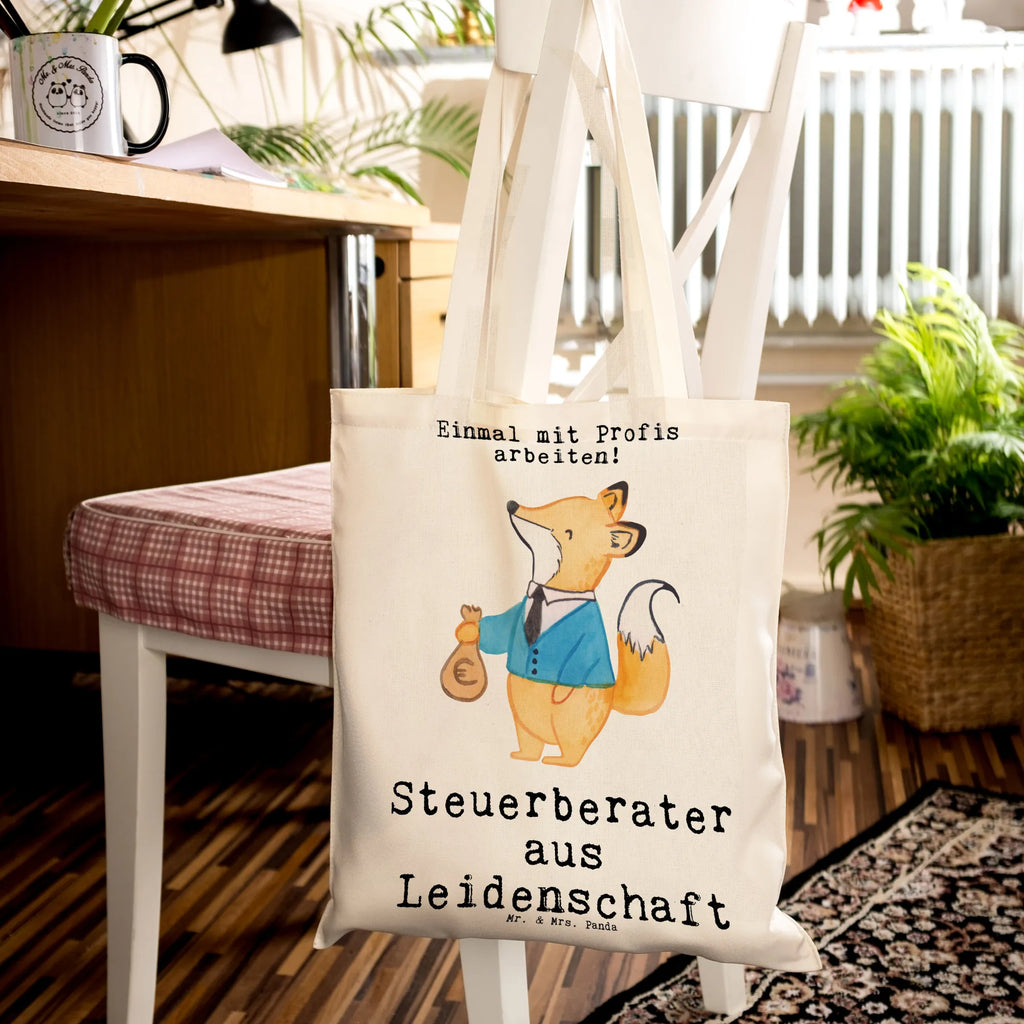 Tragetasche Steuerberater aus Leidenschaft Beuteltasche, Beutel, Einkaufstasche, Jutebeutel, Stoffbeutel, Tasche, Shopper, Umhängetasche, Strandtasche, Schultertasche, Stofftasche, Tragetasche, Badetasche, Jutetasche, Einkaufstüte, Laptoptasche, Beruf, Ausbildung, Jubiläum, Abschied, Rente, Kollege, Kollegin, Geschenk, Schenken, Arbeitskollege, Mitarbeiter, Firma, Danke, Dankeschön