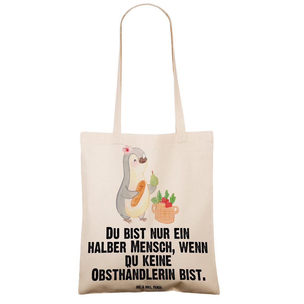 Tragetasche Obsthändlerin mit Herz Beuteltasche, Beutel, Einkaufstasche, Jutebeutel, Stoffbeutel, Tasche, Shopper, Umhängetasche, Strandtasche, Schultertasche, Stofftasche, Tragetasche, Badetasche, Jutetasche, Einkaufstüte, Laptoptasche, Beruf, Ausbildung, Jubiläum, Abschied, Rente, Kollege, Kollegin, Geschenk, Schenken, Arbeitskollege, Mitarbeiter, Firma, Danke, Dankeschön, Obsthändlerin, Obstverkäuferin, Wochenmarkthändlerin, Obstbäuerin, Obst- und Gemüsehändlerin, Obstplantage