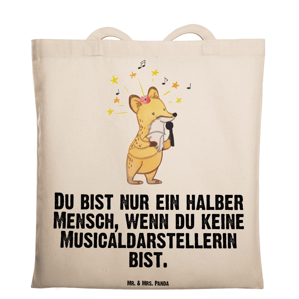 Tragetasche Musicaldarstellerin mit Herz Beuteltasche, Beutel, Einkaufstasche, Jutebeutel, Stoffbeutel, Tasche, Shopper, Umhängetasche, Strandtasche, Schultertasche, Stofftasche, Tragetasche, Badetasche, Jutetasche, Einkaufstüte, Laptoptasche, Beruf, Ausbildung, Jubiläum, Abschied, Rente, Kollege, Kollegin, Geschenk, Schenken, Arbeitskollege, Mitarbeiter, Firma, Danke, Dankeschön