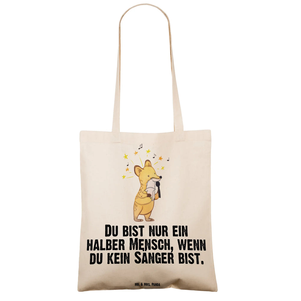 Tragetasche Sänger mit Herz Beuteltasche, Beutel, Einkaufstasche, Jutebeutel, Stoffbeutel, Tasche, Shopper, Umhängetasche, Strandtasche, Schultertasche, Stofftasche, Tragetasche, Badetasche, Jutetasche, Einkaufstüte, Laptoptasche, Beruf, Ausbildung, Jubiläum, Abschied, Rente, Kollege, Kollegin, Geschenk, Schenken, Arbeitskollege, Mitarbeiter, Firma, Danke, Dankeschön