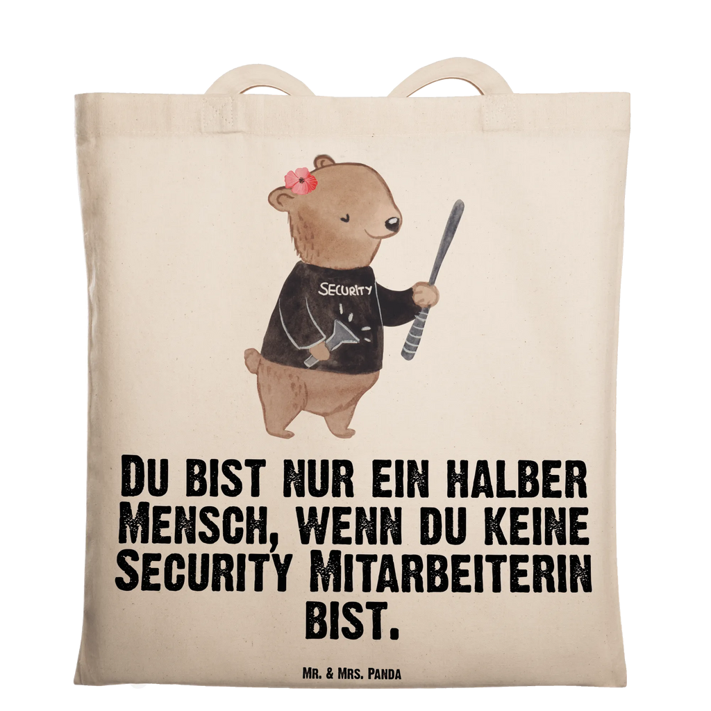 Tragetasche Security Mitarbeiterin mit Herz Beuteltasche, Beutel, Einkaufstasche, Jutebeutel, Stoffbeutel, Tasche, Shopper, Umhängetasche, Strandtasche, Schultertasche, Stofftasche, Tragetasche, Badetasche, Jutetasche, Einkaufstüte, Laptoptasche, Beruf, Ausbildung, Jubiläum, Abschied, Rente, Kollege, Kollegin, Geschenk, Schenken, Arbeitskollege, Mitarbeiter, Firma, Danke, Dankeschön