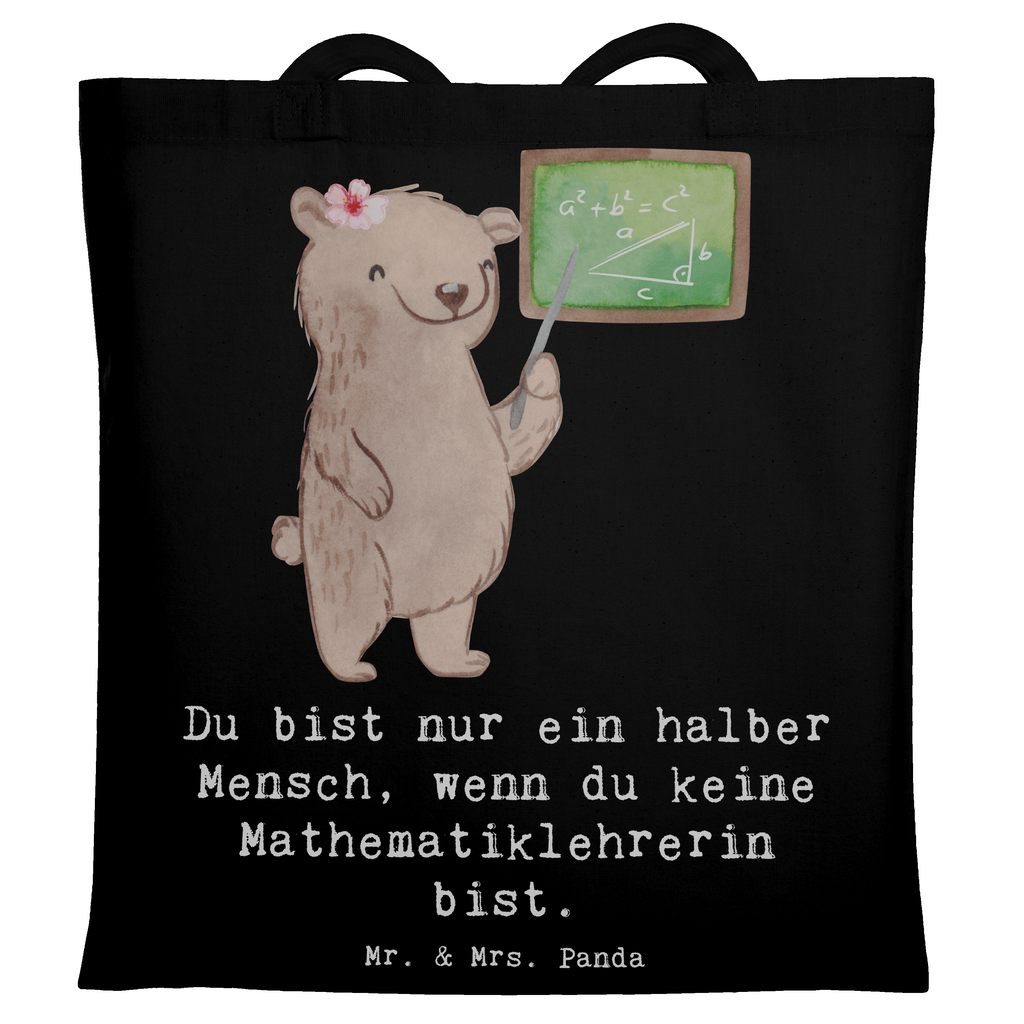 Tragetasche Mathematiklehrerin mit Herz Beuteltasche, Beutel, Einkaufstasche, Jutebeutel, Stoffbeutel, Tasche, Shopper, Umhängetasche, Strandtasche, Schultertasche, Stofftasche, Tragetasche, Badetasche, Jutetasche, Einkaufstüte, Laptoptasche, Beruf, Ausbildung, Jubiläum, Abschied, Rente, Kollege, Kollegin, Geschenk, Schenken, Arbeitskollege, Mitarbeiter, Firma, Danke, Dankeschön, Mathematiklehrerin, Lehramtstudent, Referendariat, Mathelehrerin, Matheunterricht, Mathe, Lehrer