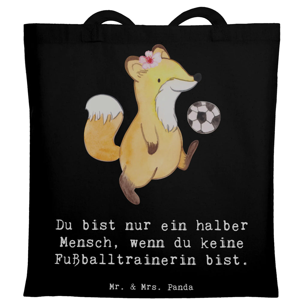 Tragetasche Fußballtrainerin mit Herz Beuteltasche, Beutel, Einkaufstasche, Jutebeutel, Stoffbeutel, Tasche, Shopper, Umhängetasche, Strandtasche, Schultertasche, Stofftasche, Tragetasche, Badetasche, Jutetasche, Einkaufstüte, Laptoptasche, Beruf, Ausbildung, Jubiläum, Abschied, Rente, Kollege, Kollegin, Geschenk, Schenken, Arbeitskollege, Mitarbeiter, Firma, Danke, Dankeschön, Fußballtrainerin, Fußballspiel, Glücksbringer, Verein Fußball