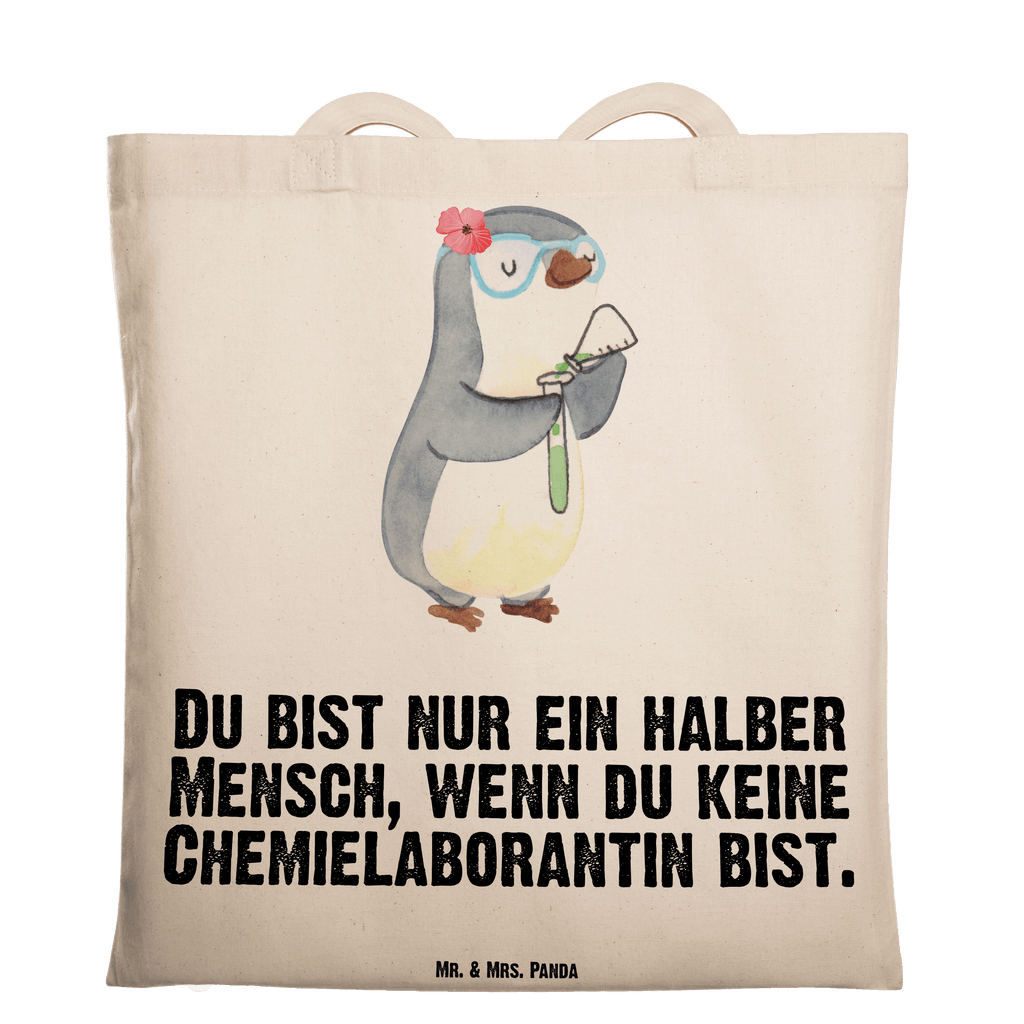 Tragetasche Chemielaborantin mit Herz Beuteltasche, Beutel, Einkaufstasche, Jutebeutel, Stoffbeutel, Tasche, Shopper, Umhängetasche, Strandtasche, Schultertasche, Stofftasche, Tragetasche, Badetasche, Jutetasche, Einkaufstüte, Laptoptasche, Beruf, Ausbildung, Jubiläum, Abschied, Rente, Kollege, Kollegin, Geschenk, Schenken, Arbeitskollege, Mitarbeiter, Firma, Danke, Dankeschön, Chemikerin, Chemielaborantin, Naturwissenschaftlerin, Labor, Studium, Forschung, Wissenschaftlerin