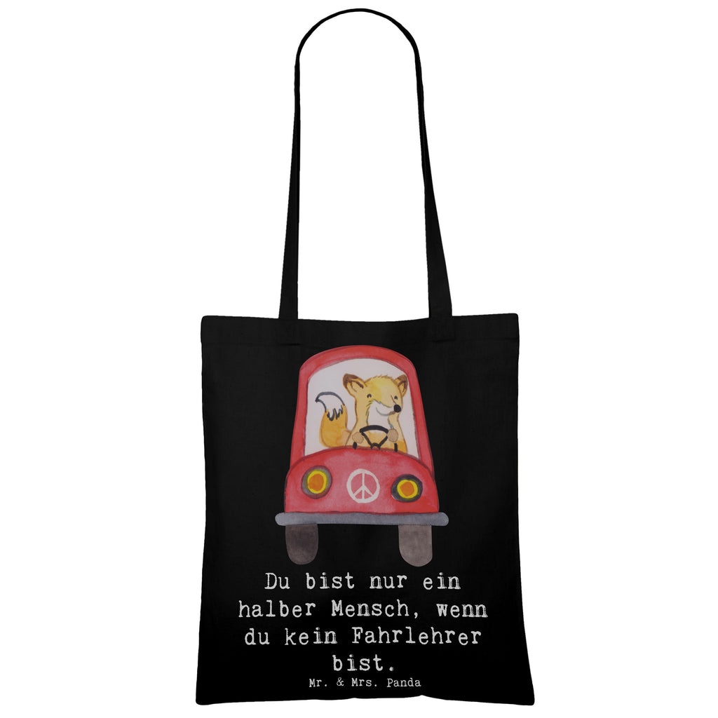 Tragetasche Fahrlehrer mit Herz Beuteltasche, Beutel, Einkaufstasche, Jutebeutel, Stoffbeutel, Tasche, Shopper, Umhängetasche, Strandtasche, Schultertasche, Stofftasche, Tragetasche, Badetasche, Jutetasche, Einkaufstüte, Laptoptasche, Beruf, Ausbildung, Jubiläum, Abschied, Rente, Kollege, Kollegin, Geschenk, Schenken, Arbeitskollege, Mitarbeiter, Firma, Danke, Dankeschön, Fahrlehrer, Fahrschule, Fahrschullehrer