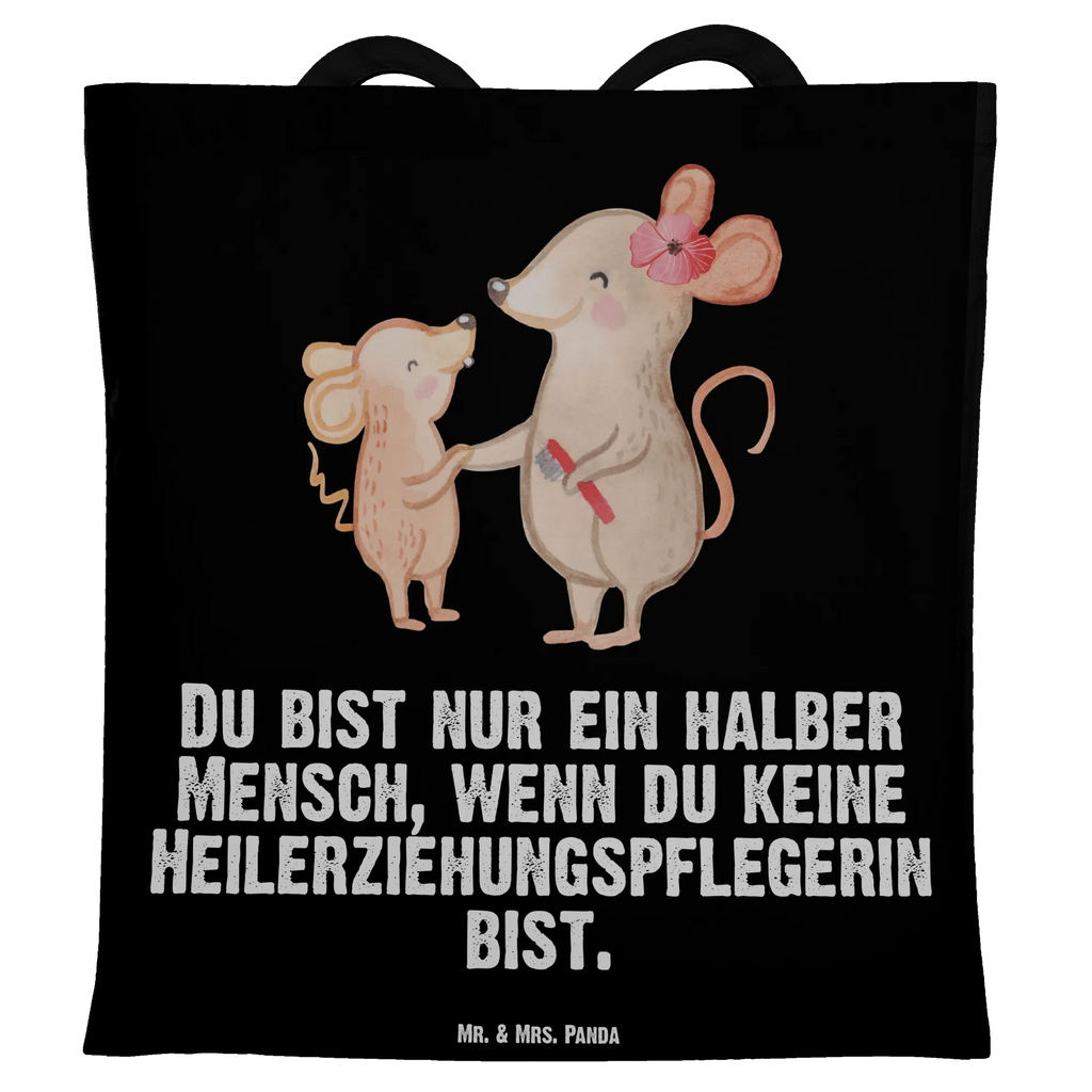 Tragetasche Heilerziehungspflegerin mit Herz Beuteltasche, Beutel, Einkaufstasche, Jutebeutel, Stoffbeutel, Tasche, Shopper, Umhängetasche, Strandtasche, Schultertasche, Stofftasche, Tragetasche, Badetasche, Jutetasche, Einkaufstüte, Laptoptasche, Beruf, Ausbildung, Jubiläum, Abschied, Rente, Kollege, Kollegin, Geschenk, Schenken, Arbeitskollege, Mitarbeiter, Firma, Danke, Dankeschön, Heilerziehungspflegerin, Heilpädagogin