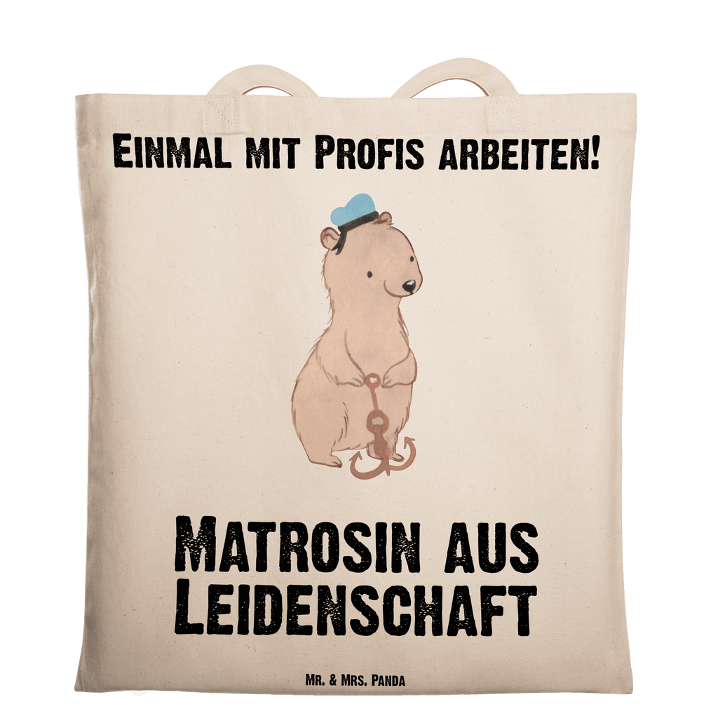 Tragetasche Matrosin aus Leidenschaft Beuteltasche, Beutel, Einkaufstasche, Jutebeutel, Stoffbeutel, Tasche, Shopper, Umhängetasche, Strandtasche, Schultertasche, Stofftasche, Tragetasche, Badetasche, Jutetasche, Einkaufstüte, Laptoptasche, Beruf, Ausbildung, Jubiläum, Abschied, Rente, Kollege, Kollegin, Geschenk, Schenken, Arbeitskollege, Mitarbeiter, Firma, Danke, Dankeschön, Matrosin, Seeleute, Schiff, Schiffsmechanikerin