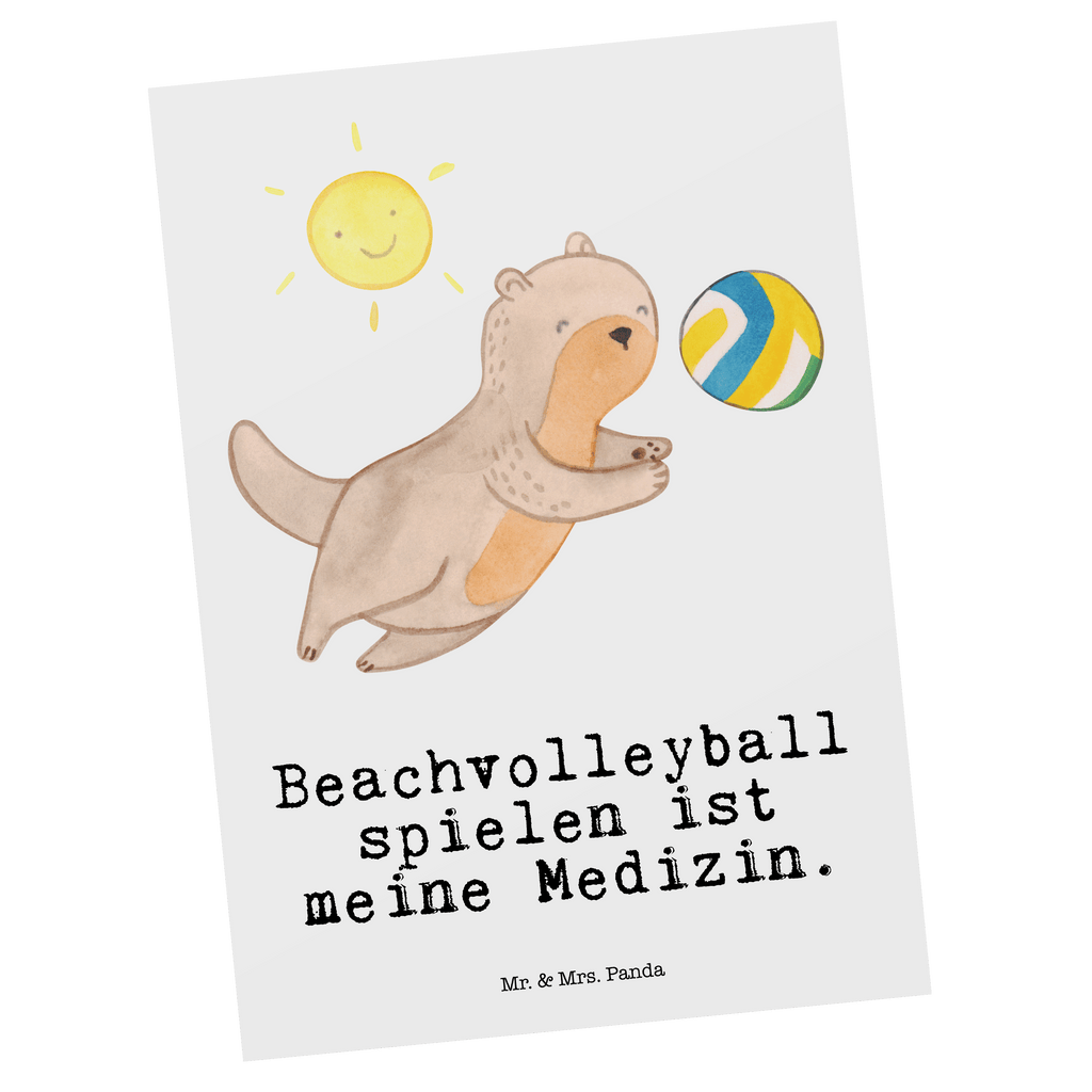 Postkarte Otter Beachvolleyball Medizin Postkarte, Karte, Geschenkkarte, Grußkarte, Einladung, Ansichtskarte, Geburtstagskarte, Einladungskarte, Dankeskarte, Ansichtskarten, Einladung Geburtstag, Einladungskarten Geburtstag, Geschenk, Sport, Sportart, Hobby, Schenken, Danke, Dankeschön, Auszeichnung, Gewinn, Sportler, Beachvolleyball, Volleyball, Ballsport, Volleyballturnier, Strandvolleyball, Sandvolleyball, Strandballspielen, Outdoor-Volleyball, Strand-Ballsport