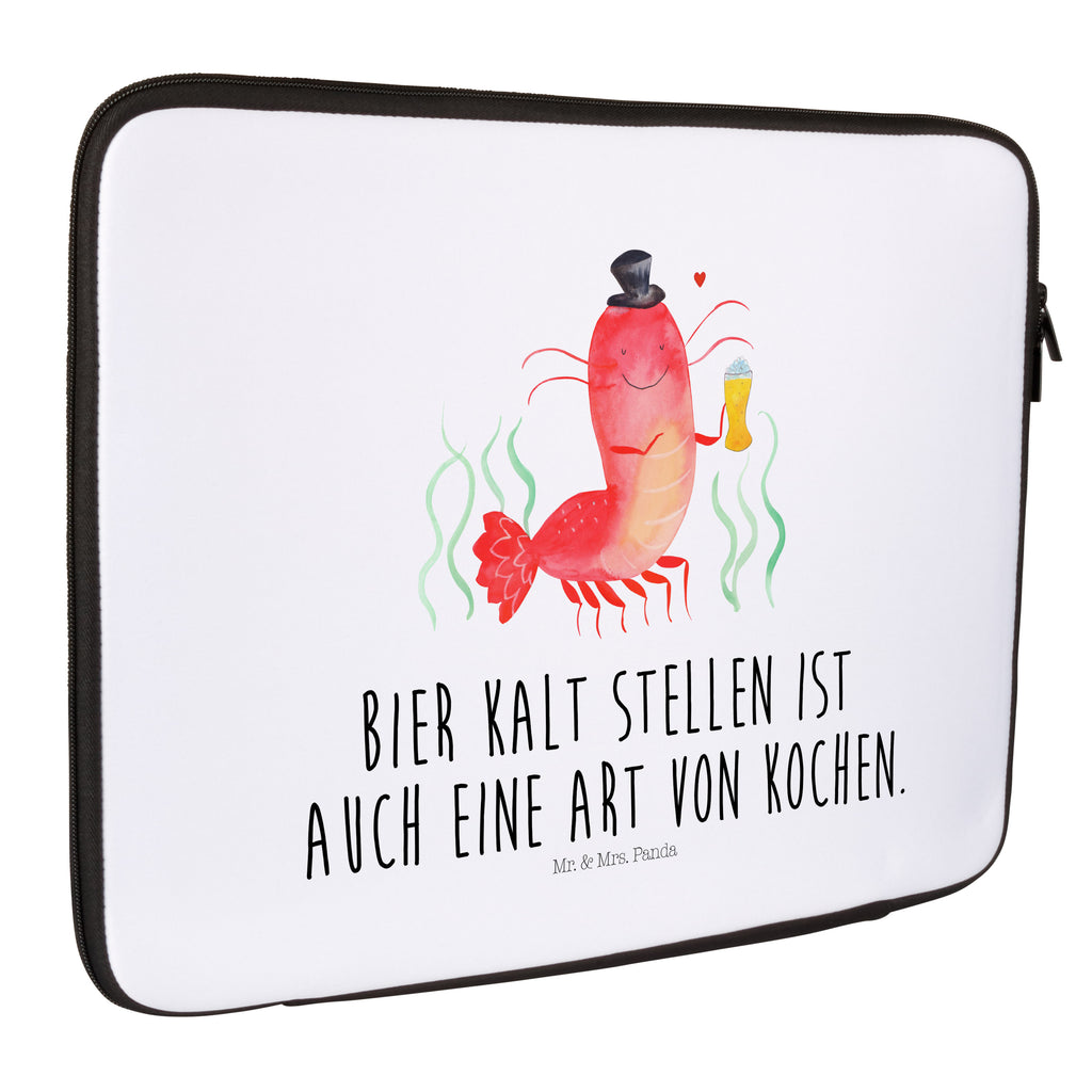 Notebook Tasche Hummer mit Weizen Notebook Tasche, Laptop, Computertasche, Tasche, Notebook-Tasche, Notebook-Reisehülle, Notebook Schutz, Meerestiere, Meer, Urlaub, Garnele, Garnelen, Bier, Kochen, Männerhaushalt, Junggeselle, Junggesellin, Bierliebhaber, Kneipe, Gasthaus, Wirtschaft