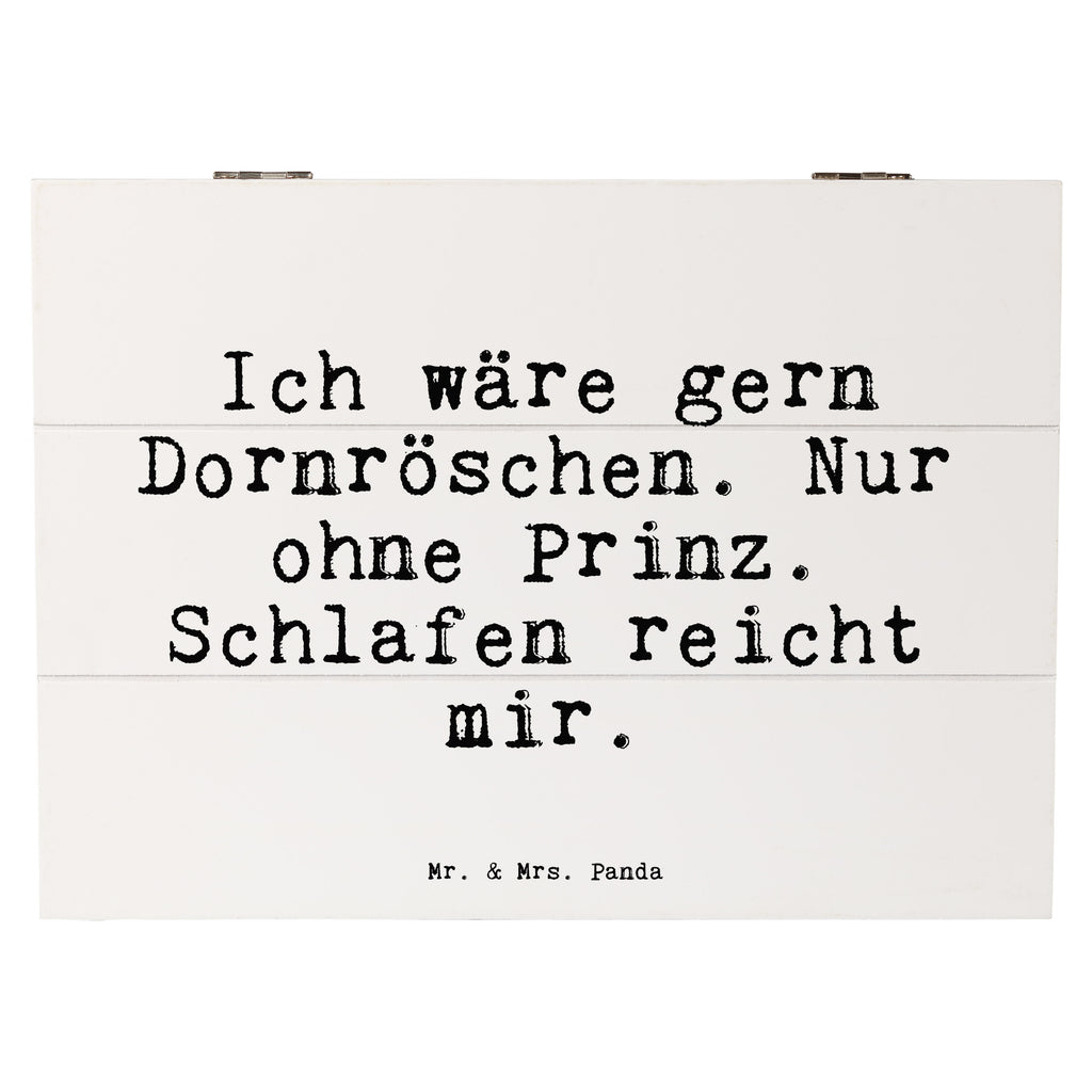 Holzkiste Sprüche und Zitate Ich wäre gern Dornröschen. Nur ohne Prinz. Schlafen reicht mir. Holzkiste, Kiste, Schatzkiste, Truhe, Schatulle, XXL, Erinnerungsbox, Erinnerungskiste, Dekokiste, Aufbewahrungsbox, Geschenkbox, Geschenkdose, Spruch, Sprüche, lustige Sprüche, Weisheiten, Zitate, Spruch Geschenke, Spruch Sprüche Weisheiten Zitate Lustig Weisheit Worte