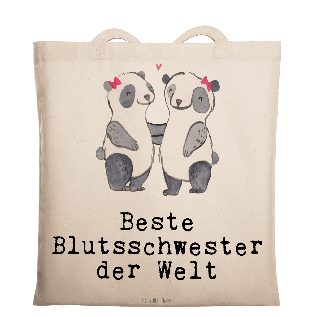 Tragetasche Panda Beste Blutsschwester der Welt Beuteltasche, Beutel, Einkaufstasche, Jutebeutel, Stoffbeutel, Tasche, Shopper, Umhängetasche, Strandtasche, Schultertasche, Stofftasche, Tragetasche, Badetasche, Jutetasche, Einkaufstüte, Laptoptasche, für, Dankeschön, Geschenk, Schenken, Geburtstag, Geburtstagsgeschenk, Geschenkidee, Danke, Bedanken, Mitbringsel, Freude machen, Geschenktipp, Blutsschwester, Blutsgeschwister, Freundin, Bae, Schwestern, Schwester, Geschwister, Schwesterherz, Sister, Familie, Kleinigkeit, Beste, Tochter, Liebe