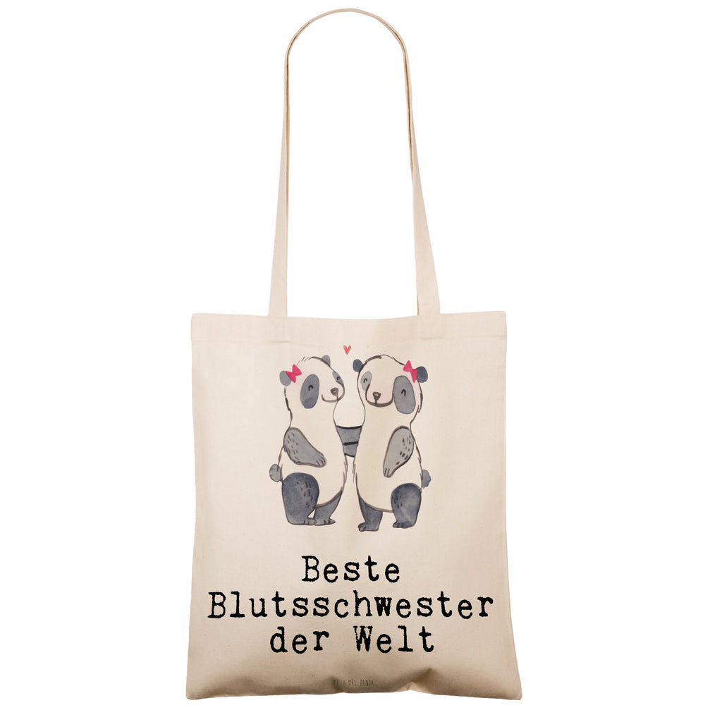 Tragetasche Panda Beste Blutsschwester der Welt Beuteltasche, Beutel, Einkaufstasche, Jutebeutel, Stoffbeutel, Tasche, Shopper, Umhängetasche, Strandtasche, Schultertasche, Stofftasche, Tragetasche, Badetasche, Jutetasche, Einkaufstüte, Laptoptasche, für, Dankeschön, Geschenk, Schenken, Geburtstag, Geburtstagsgeschenk, Geschenkidee, Danke, Bedanken, Mitbringsel, Freude machen, Geschenktipp, Blutsschwester, Blutsgeschwister, Freundin, Bae, Schwestern, Schwester, Geschwister, Schwesterherz, Sister, Familie, Kleinigkeit, Beste, Tochter, Liebe