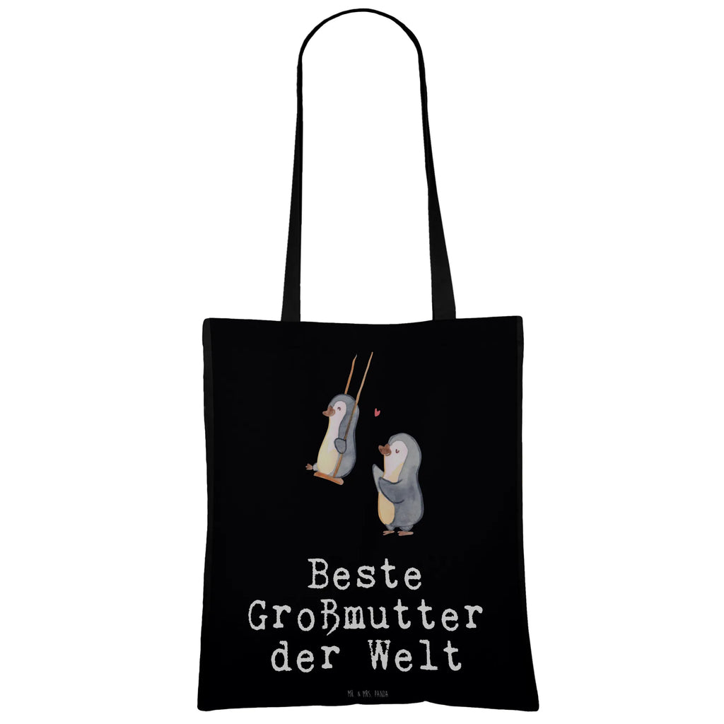 Tragetasche Pinguin Beste Großmutter der Welt Beuteltasche, Beutel, Einkaufstasche, Jutebeutel, Stoffbeutel, Tasche, Shopper, Umhängetasche, Strandtasche, Schultertasche, Stofftasche, Tragetasche, Badetasche, Jutetasche, Einkaufstüte, Laptoptasche, für, Dankeschön, Geschenk, Schenken, Geburtstag, Geburtstagsgeschenk, Geschenkidee, Danke, Bedanken, Mitbringsel, Freude machen, Geschenktipp, Großmutter, Omi, Oma, Oma geworden, Grosseltern