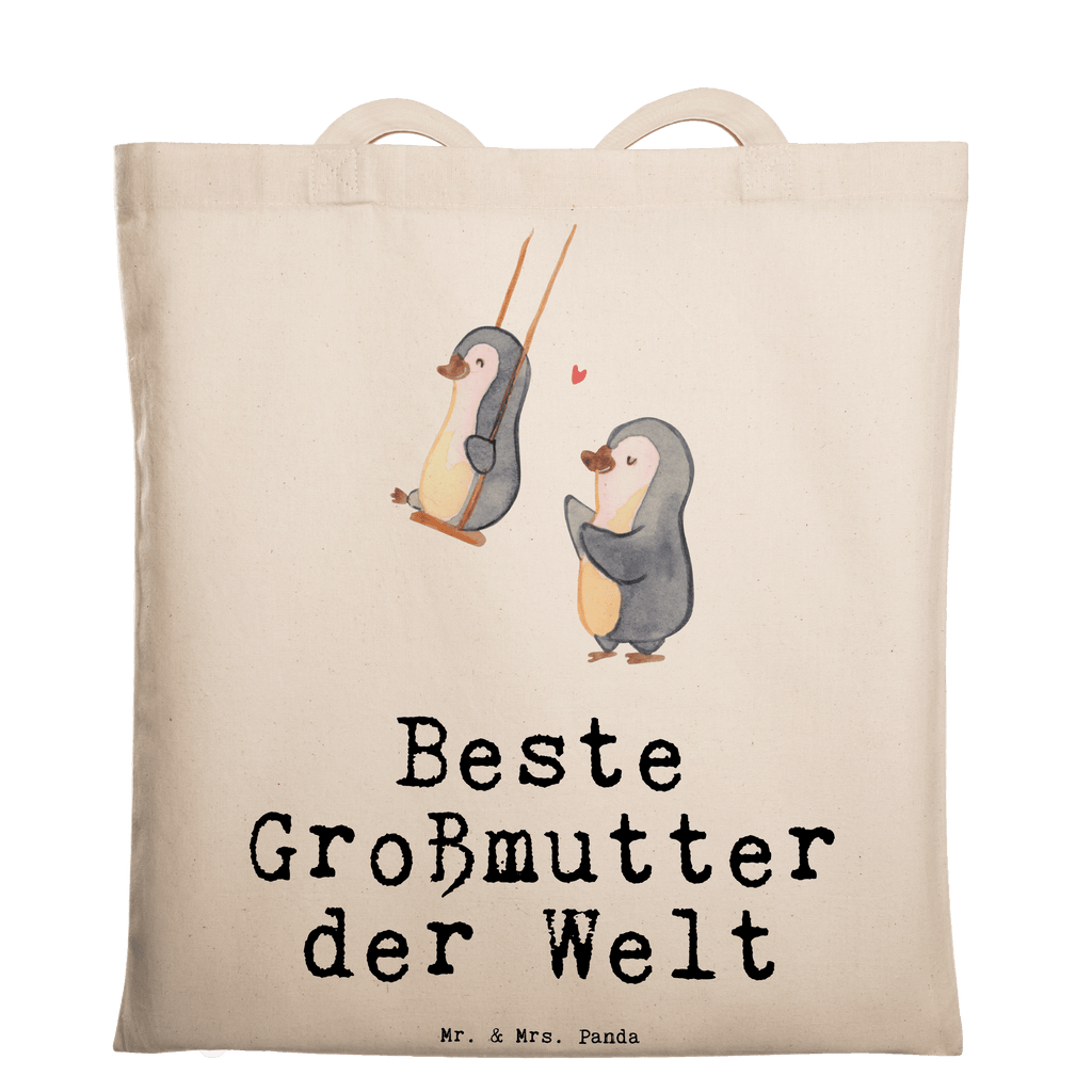 Tragetasche Pinguin Beste Großmutter der Welt Beuteltasche, Beutel, Einkaufstasche, Jutebeutel, Stoffbeutel, Tasche, Shopper, Umhängetasche, Strandtasche, Schultertasche, Stofftasche, Tragetasche, Badetasche, Jutetasche, Einkaufstüte, Laptoptasche, für, Dankeschön, Geschenk, Schenken, Geburtstag, Geburtstagsgeschenk, Geschenkidee, Danke, Bedanken, Mitbringsel, Freude machen, Geschenktipp, Großmutter, Omi, Oma, Oma geworden, Grosseltern