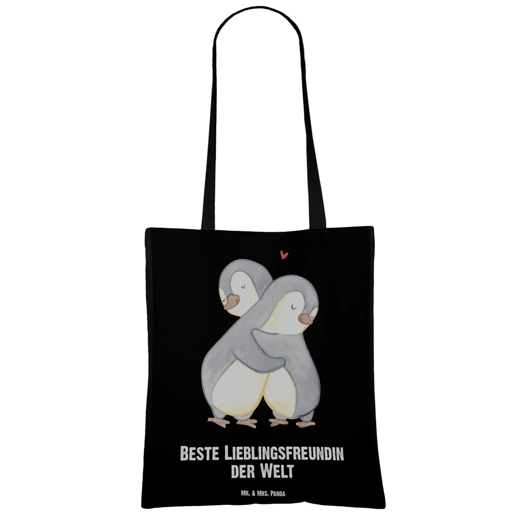 Tragetasche Pinguin Beste Lieblingsfreundin der Welt Beuteltasche, Beutel, Einkaufstasche, Jutebeutel, Stoffbeutel, Tasche, Shopper, Umhängetasche, Strandtasche, Schultertasche, Stofftasche, Tragetasche, Badetasche, Jutetasche, Einkaufstüte, Laptoptasche, für, Dankeschön, Geschenk, Schenken, Geburtstag, Geburtstagsgeschenk, Geschenkidee, Danke, Bedanken, Mitbringsel, Freude machen, Geschenktipp, Lieblingsfreundin, Freundin, Partnerin, Lieblingsmensch, Lieblings Mensch, Liebling, Partner, Bae, beste Freundin, Liebe, Herz, Love