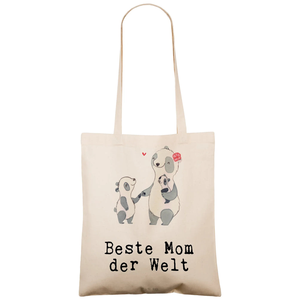 Tragetasche Panda Beste Mom der Welt Beuteltasche, Beutel, Einkaufstasche, Jutebeutel, Stoffbeutel, Tasche, Shopper, Umhängetasche, Strandtasche, Schultertasche, Stofftasche, Tragetasche, Badetasche, Jutetasche, Einkaufstüte, Laptoptasche, für, Dankeschön, Geschenk, Schenken, Geburtstag, Geburtstagsgeschenk, Geschenkidee, Danke, Bedanken, Mitbringsel, Freude machen, Geschenktipp, Mom, Mommy, Mama, Mami, Mutter, Muttertag, Mutti, Ma, Tochter, Sohn, Beste Mama, Beste, Supermama