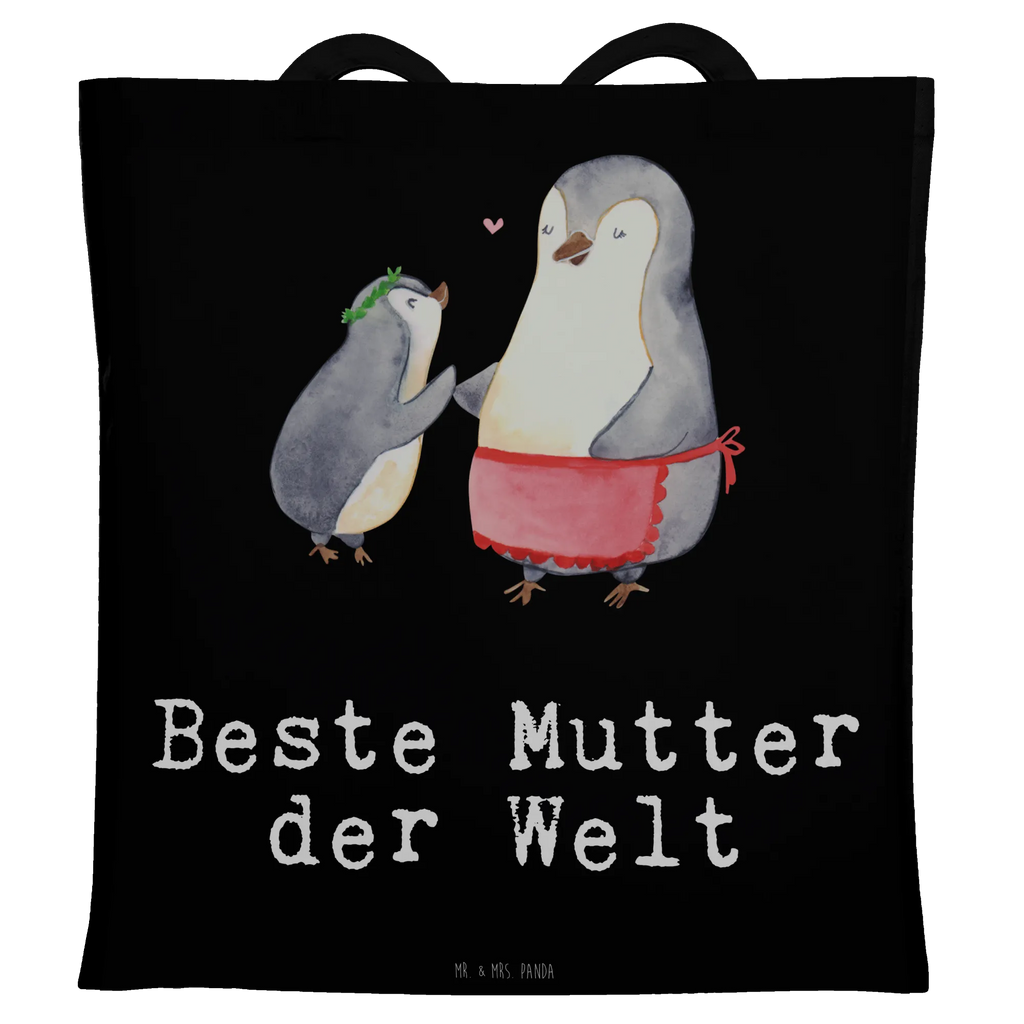 Tragetasche Pinguin Beste Mutter der Welt Beuteltasche, Beutel, Einkaufstasche, Jutebeutel, Stoffbeutel, Tasche, Shopper, Umhängetasche, Strandtasche, Schultertasche, Stofftasche, Tragetasche, Badetasche, Jutetasche, Einkaufstüte, Laptoptasche, für, Dankeschön, Geschenk, Schenken, Geburtstag, Geburtstagsgeschenk, Geschenkidee, Danke, Bedanken, Mitbringsel, Freude machen, Geschenktipp, Mama, Mami, Mutter, Muttertag, Mutti, Ma, Tochter, Sohn, Beste Mama, Beste, Supermama