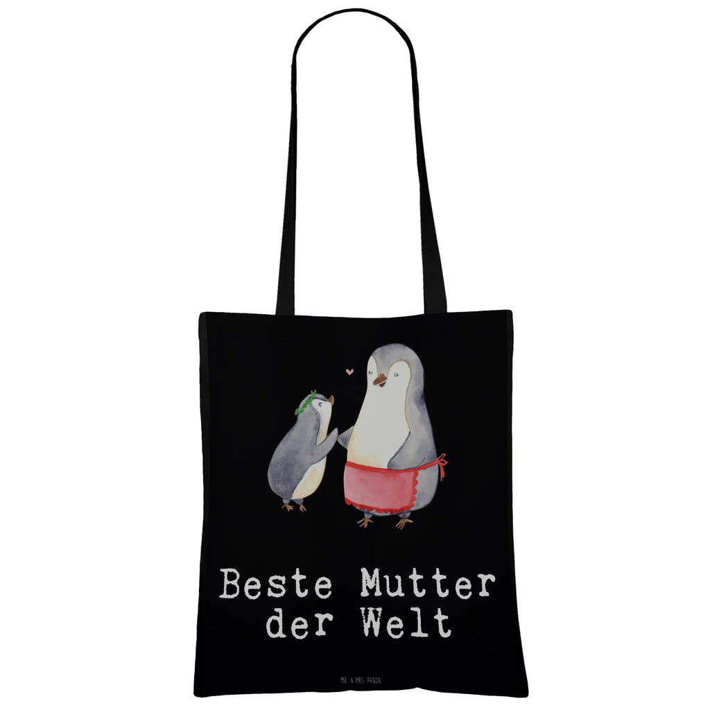 Tragetasche Pinguin Beste Mutter der Welt Beuteltasche, Beutel, Einkaufstasche, Jutebeutel, Stoffbeutel, Tasche, Shopper, Umhängetasche, Strandtasche, Schultertasche, Stofftasche, Tragetasche, Badetasche, Jutetasche, Einkaufstüte, Laptoptasche, für, Dankeschön, Geschenk, Schenken, Geburtstag, Geburtstagsgeschenk, Geschenkidee, Danke, Bedanken, Mitbringsel, Freude machen, Geschenktipp, Mama, Mami, Mutter, Muttertag, Mutti, Ma, Tochter, Sohn, Beste Mama, Beste, Supermama