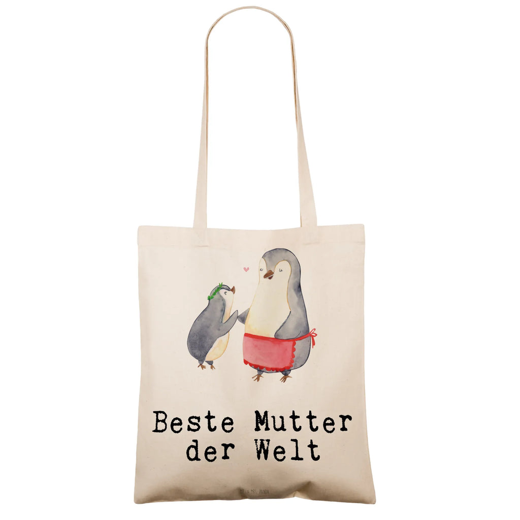 Tragetasche Pinguin Beste Mutter der Welt Beuteltasche, Beutel, Einkaufstasche, Jutebeutel, Stoffbeutel, Tasche, Shopper, Umhängetasche, Strandtasche, Schultertasche, Stofftasche, Tragetasche, Badetasche, Jutetasche, Einkaufstüte, Laptoptasche, für, Dankeschön, Geschenk, Schenken, Geburtstag, Geburtstagsgeschenk, Geschenkidee, Danke, Bedanken, Mitbringsel, Freude machen, Geschenktipp, Mama, Mami, Mutter, Muttertag, Mutti, Ma, Tochter, Sohn, Beste Mama, Beste, Supermama