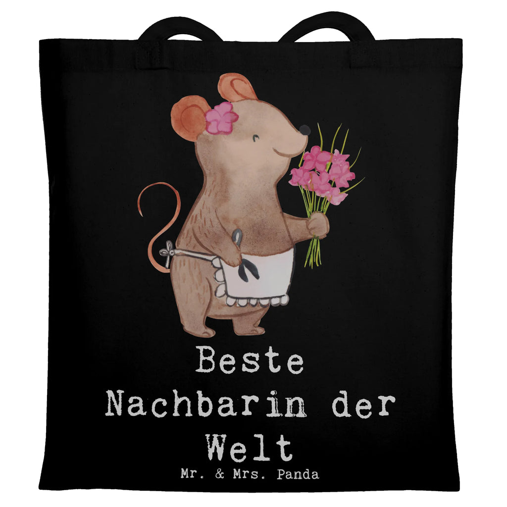 Tragetasche Maus Beste Nachbarin der Welt Beuteltasche, Beutel, Einkaufstasche, Jutebeutel, Stoffbeutel, Tasche, Shopper, Umhängetasche, Strandtasche, Schultertasche, Stofftasche, Tragetasche, Badetasche, Jutetasche, Einkaufstüte, Laptoptasche, für, Dankeschön, Geschenk, Schenken, Geburtstag, Geburtstagsgeschenk, Geschenkidee, Danke, Bedanken, Mitbringsel, Freude machen, Geschenktipp, Nachbarin, Nachbarn, Nachbarschaft, Freundin, Angrenzer, Anwohnerin, Bewohnerin, Freundschaft