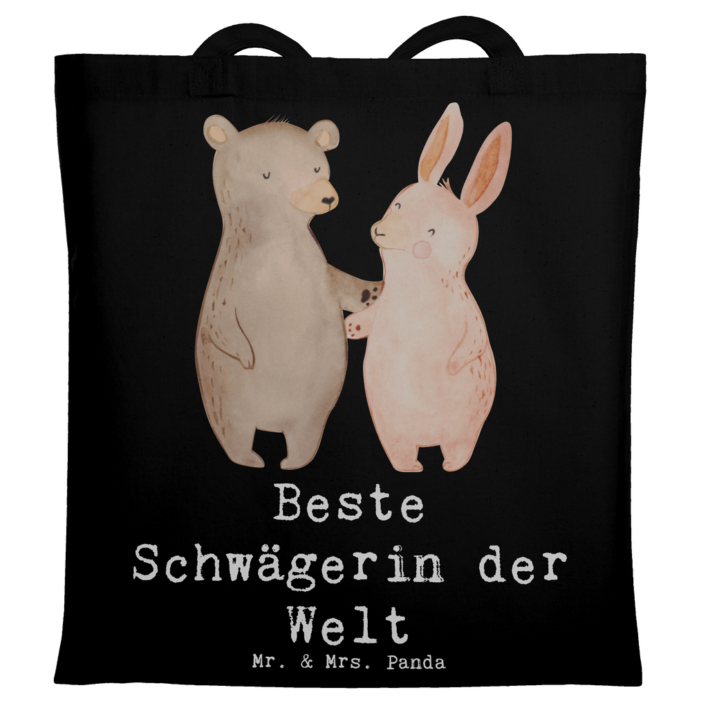 Tragetasche Hase Beste Schwägerin der Welt Beuteltasche, Beutel, Einkaufstasche, Jutebeutel, Stoffbeutel, Tasche, Shopper, Umhängetasche, Strandtasche, Schultertasche, Stofftasche, Tragetasche, Badetasche, Jutetasche, Einkaufstüte, Laptoptasche, für, Dankeschön, Geschenk, Schenken, Geburtstag, Geburtstagsgeschenk, Geschenkidee, Danke, Bedanken, Mitbringsel, Freude machen, Geschenktipp, Mitbewohnerin, WG, Zimmernachbarin, Wohngemeinschaft, WG-Bewohnerin, Zimmerkollegin, Zimmergenossin, Stubenkameradin