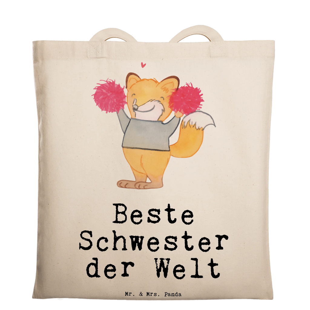 Tragetasche Fuchs Beste Schwester der Welt Beuteltasche, Beutel, Einkaufstasche, Jutebeutel, Stoffbeutel, Tasche, Shopper, Umhängetasche, Strandtasche, Schultertasche, Stofftasche, Tragetasche, Badetasche, Jutetasche, Einkaufstüte, Laptoptasche, für, Dankeschön, Geschenk, Schenken, Geburtstag, Geburtstagsgeschenk, Geschenkidee, Danke, Bedanken, Mitbringsel, Freude machen, Geschenktipp, Schwester, Geschwister, Schwesterherz, Sister, Familie, Kleinigkeit, Beste, Tochter