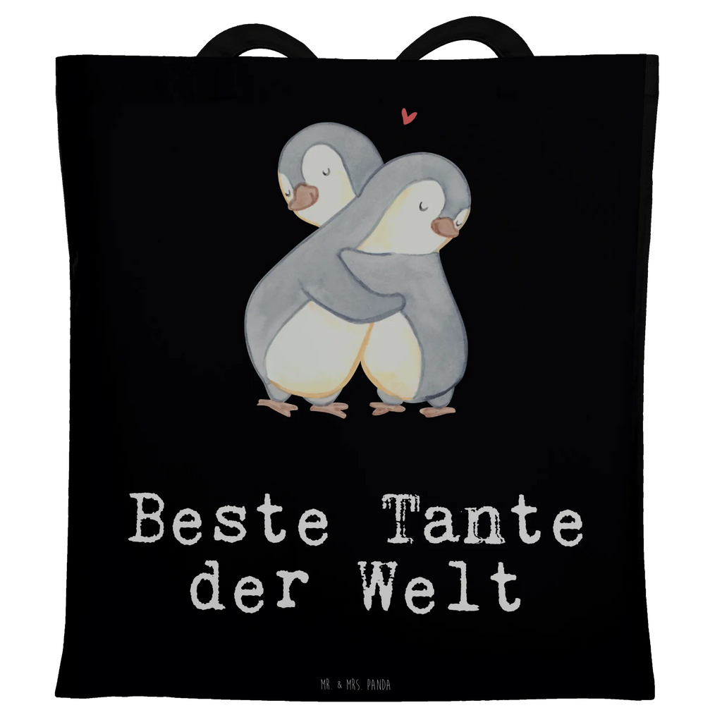 Tragetasche Pinguin Beste Tante der Welt Beuteltasche, Beutel, Einkaufstasche, Jutebeutel, Stoffbeutel, Tasche, Shopper, Umhängetasche, Strandtasche, Schultertasche, Stofftasche, Tragetasche, Badetasche, Jutetasche, Einkaufstüte, Laptoptasche, für, Dankeschön, Geschenk, Schenken, Geburtstag, Geburtstagsgeschenk, Geschenkidee, Danke, Bedanken, Mitbringsel, Freude machen, Geschenktipp, Tante, Patentante, Paten Tante, Lieblingstante, Taufpartner, Taufe, Familie, Kleinigkeit, Nichte, Neffe