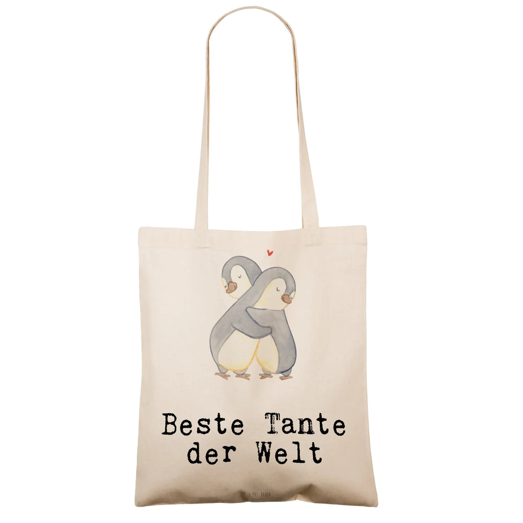 Tragetasche Pinguin Beste Tante der Welt Beuteltasche, Beutel, Einkaufstasche, Jutebeutel, Stoffbeutel, Tasche, Shopper, Umhängetasche, Strandtasche, Schultertasche, Stofftasche, Tragetasche, Badetasche, Jutetasche, Einkaufstüte, Laptoptasche, für, Dankeschön, Geschenk, Schenken, Geburtstag, Geburtstagsgeschenk, Geschenkidee, Danke, Bedanken, Mitbringsel, Freude machen, Geschenktipp, Tante, Patentante, Paten Tante, Lieblingstante, Taufpartner, Taufe, Familie, Kleinigkeit, Nichte, Neffe