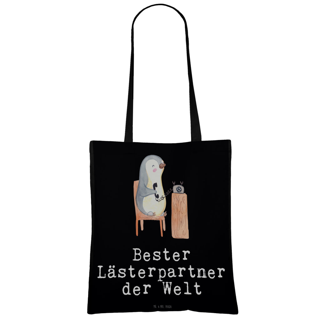 Tragetasche Pinguin Bester Lästerpartner der Welt Beuteltasche, Beutel, Einkaufstasche, Jutebeutel, Stoffbeutel, Tasche, Shopper, Umhängetasche, Strandtasche, Schultertasche, Stofftasche, Tragetasche, Badetasche, Jutetasche, Einkaufstüte, Laptoptasche, für, Dankeschön, Geschenk, Schenken, Geburtstag, Geburtstagsgeschenk, Geschenkidee, Danke, Bedanken, Mitbringsel, Freude machen, Geschenktipp, Lästerpartner, Lesterpartner, lestern, Lästerschwester, Lästern, beste Freundin, Freundin, Spaß, bff