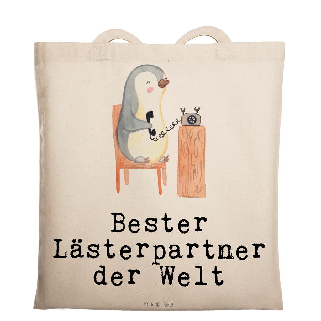 Tragetasche Pinguin Bester Lästerpartner der Welt Beuteltasche, Beutel, Einkaufstasche, Jutebeutel, Stoffbeutel, Tasche, Shopper, Umhängetasche, Strandtasche, Schultertasche, Stofftasche, Tragetasche, Badetasche, Jutetasche, Einkaufstüte, Laptoptasche, für, Dankeschön, Geschenk, Schenken, Geburtstag, Geburtstagsgeschenk, Geschenkidee, Danke, Bedanken, Mitbringsel, Freude machen, Geschenktipp, Lästerpartner, Lesterpartner, lestern, Lästerschwester, Lästern, beste Freundin, Freundin, Spaß, bff