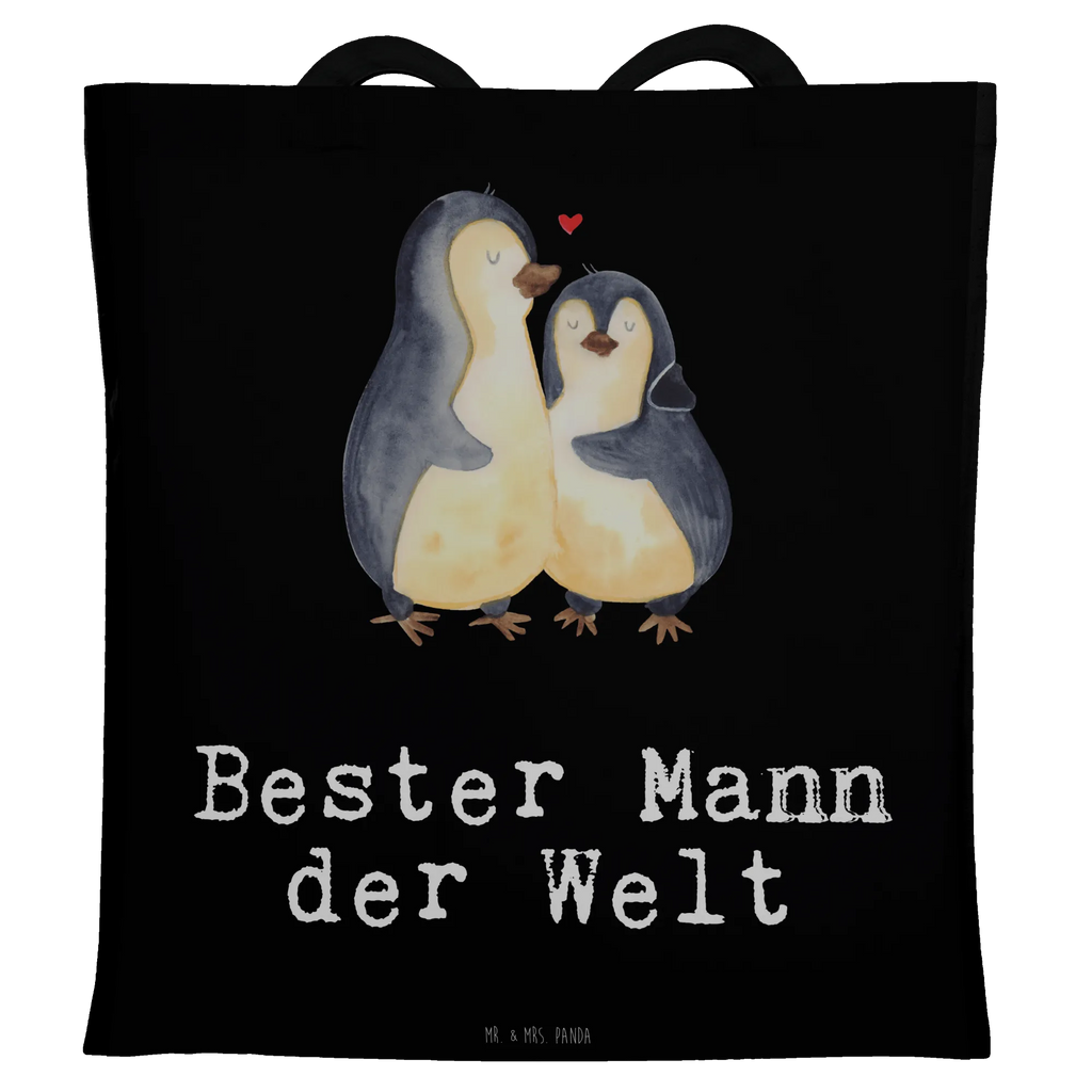 Tragetasche Pinguin Bester Mann der Welt Beuteltasche, Beutel, Einkaufstasche, Jutebeutel, Stoffbeutel, Tasche, Shopper, Umhängetasche, Strandtasche, Schultertasche, Stofftasche, Tragetasche, Badetasche, Jutetasche, Einkaufstüte, Laptoptasche, für, Dankeschön, Geschenk, Schenken, Geburtstag, Geburtstagsgeschenk, Geschenkidee, Danke, Bedanken, Mitbringsel, Freude machen, Geschenktipp, Ehemann, Beste, Mann, Partner, Freund, Traummann, Liebling, Ehepartner, Ehe, Gatte, Lebensgefährte, Bräutigam, Kleinigkeit