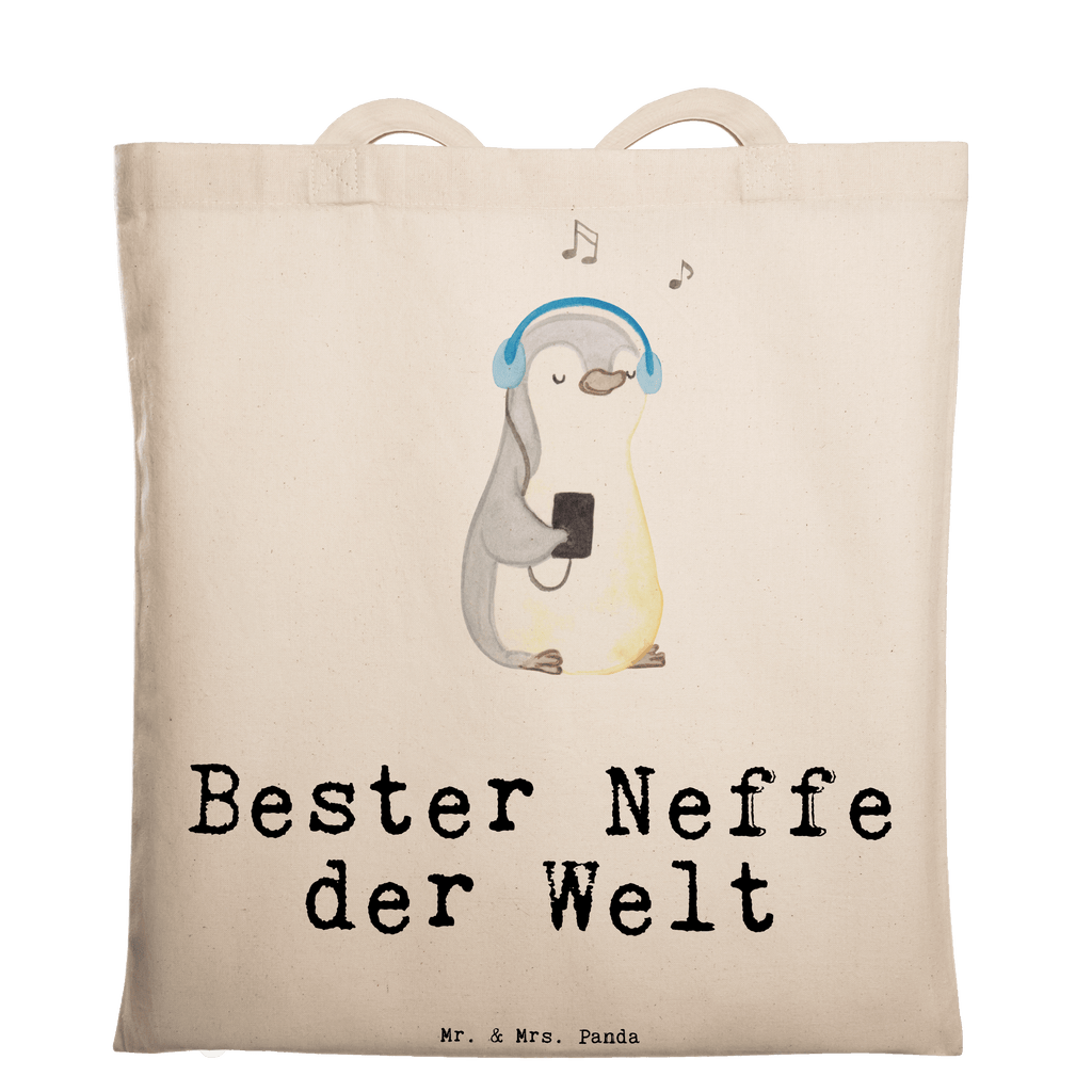 Tragetasche Pinguin Bester Neffe der Welt Beuteltasche, Beutel, Einkaufstasche, Jutebeutel, Stoffbeutel, Tasche, Shopper, Umhängetasche, Strandtasche, Schultertasche, Stofftasche, Tragetasche, Badetasche, Jutetasche, Einkaufstüte, Laptoptasche, für, Dankeschön, Geschenk, Schenken, Geburtstag, Geburtstagsgeschenk, Geschenkidee, Danke, Bedanken, Mitbringsel, Freude machen, Geschenktipp, Neffe, Onkel, Tante, Patentante, Patentonkel, Patenkind, Taufe, Sohn der Schwester, Sohn des Bruders, Bester