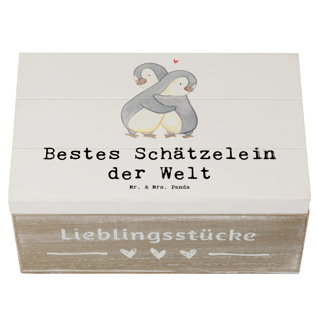 Holzkiste Pinguin Bestes Schätzelein der Welt Holzkiste, Kiste, Schatzkiste, Truhe, Schatulle, XXL, Erinnerungsbox, Erinnerungskiste, Dekokiste, Aufbewahrungsbox, Geschenkbox, Geschenkdose, für, Dankeschön, Geschenk, Schenken, Geburtstag, Geburtstagsgeschenk, Geschenkidee, Danke, Bedanken, Mitbringsel, Freude machen, Geschenktipp, Schätzelein, Schätzchen, Schatz, Schatzi, Ehemann, Ehefrau, Freundin, Freund, Frau, Mann, Kosename, Hochzeitstag