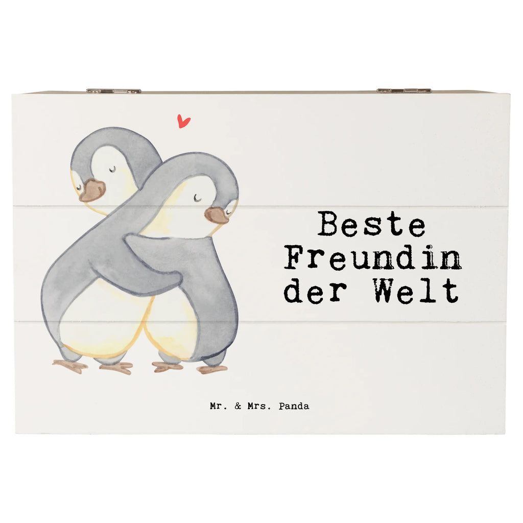 Holzkiste Pinguin Beste Freundin der Welt Holzkiste, Kiste, Schatzkiste, Truhe, Schatulle, XXL, Erinnerungsbox, Erinnerungskiste, Dekokiste, Aufbewahrungsbox, Geschenkbox, Geschenkdose, für, Dankeschön, Geschenk, Schenken, Geburtstag, Geburtstagsgeschenk, Geschenkidee, Danke, Bedanken, Mitbringsel, Freude machen, Geschenktipp, Freundin, beste Freundin, Ehefrau, Frau, bae, bff, Freundinnen, Jahrestag, Freundschaft. Liebste, beste, Spruch