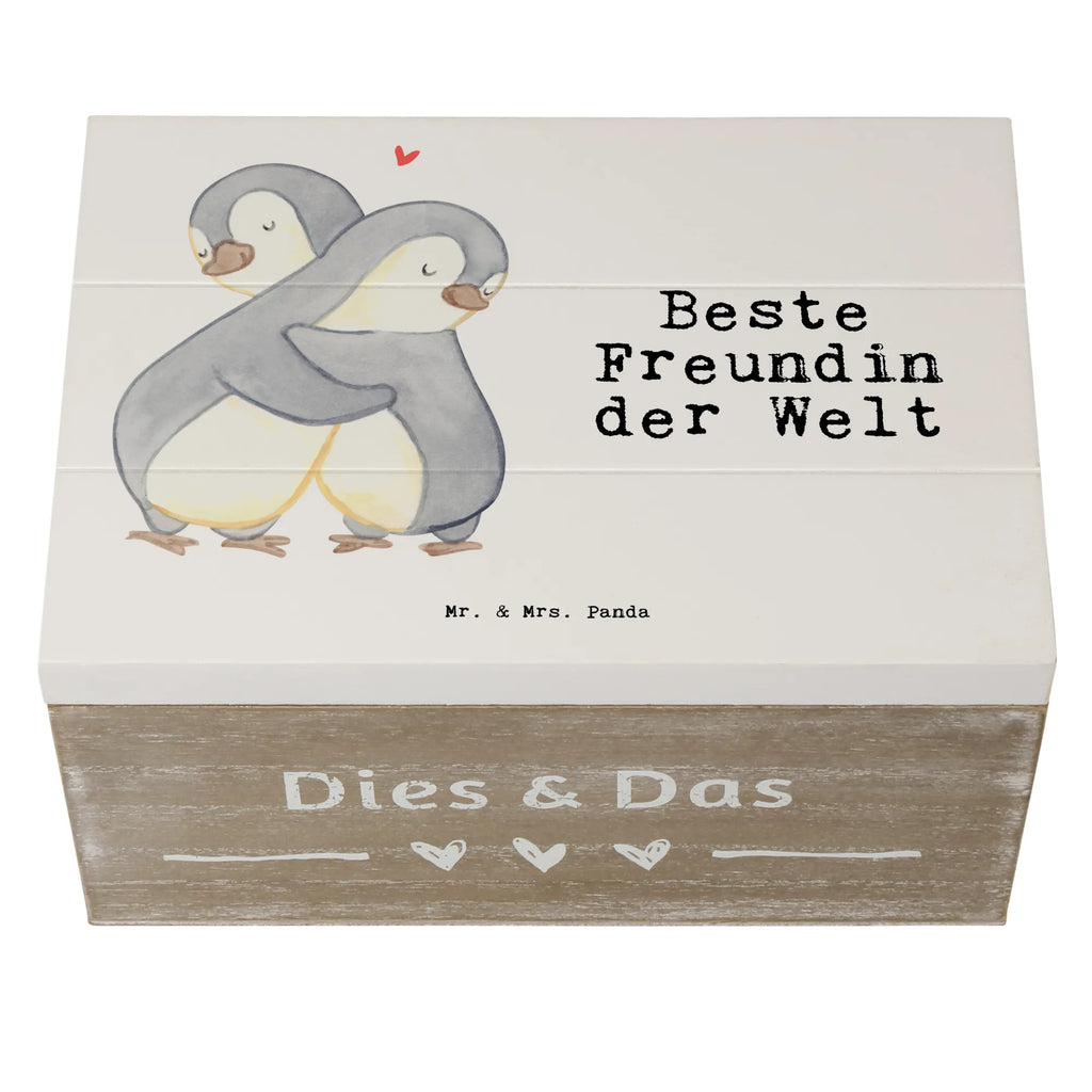 Holzkiste Pinguin Beste Freundin der Welt Holzkiste, Kiste, Schatzkiste, Truhe, Schatulle, XXL, Erinnerungsbox, Erinnerungskiste, Dekokiste, Aufbewahrungsbox, Geschenkbox, Geschenkdose, für, Dankeschön, Geschenk, Schenken, Geburtstag, Geburtstagsgeschenk, Geschenkidee, Danke, Bedanken, Mitbringsel, Freude machen, Geschenktipp, Freundin, beste Freundin, Ehefrau, Frau, bae, bff, Freundinnen, Jahrestag, Freundschaft. Liebste, beste, Spruch