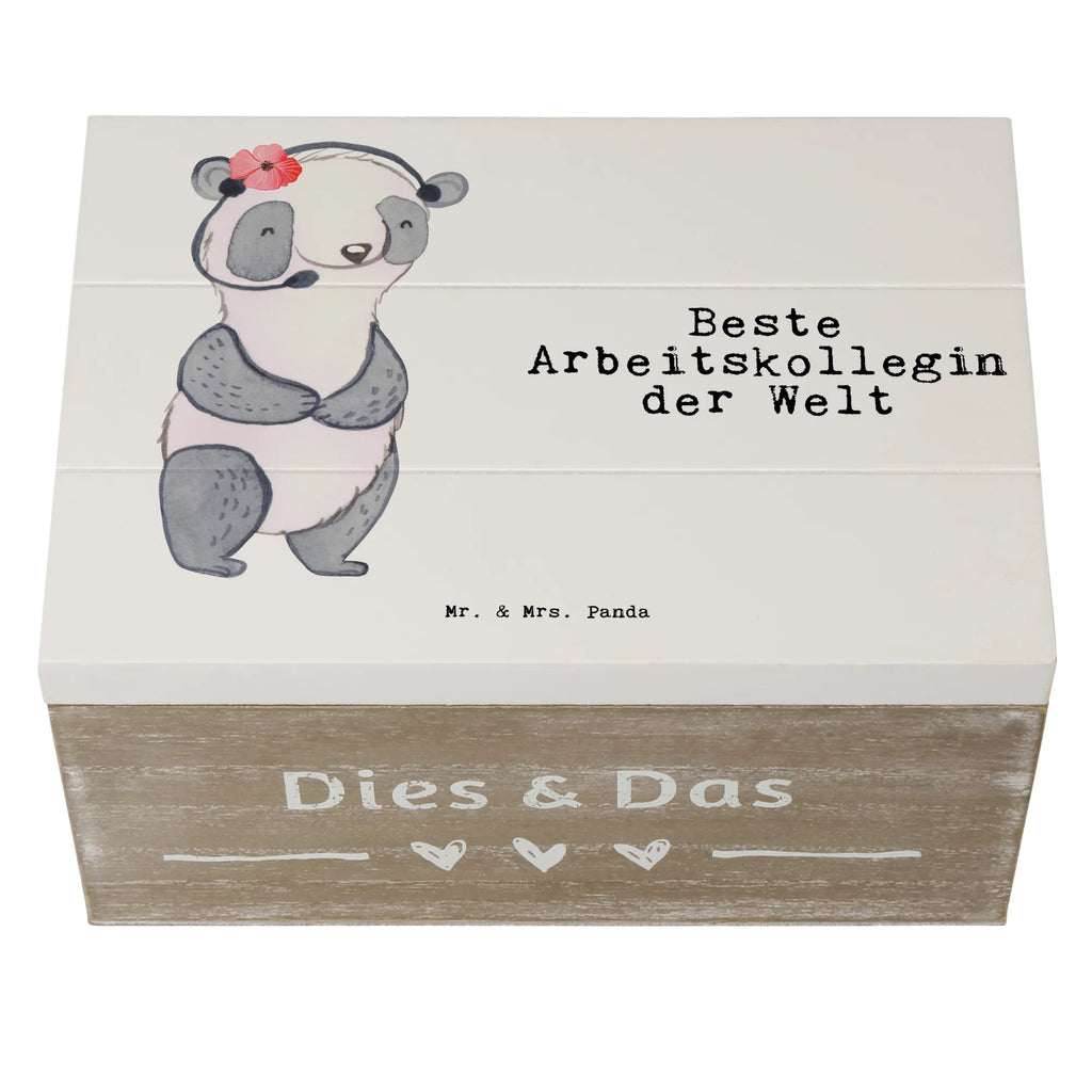 Holzkiste Panda Beste Arbeitskollegin der Welt Holzkiste, Kiste, Schatzkiste, Truhe, Schatulle, XXL, Erinnerungsbox, Erinnerungskiste, Dekokiste, Aufbewahrungsbox, Geschenkbox, Geschenkdose, für, Dankeschön, Geschenk, Schenken, Geburtstag, Geburtstagsgeschenk, Geschenkidee, Danke, Bedanken, Mitbringsel, Freude machen, Geschenktipp, Arbeitskollegin, Kollegin, Freundin, Büro, Abschiedsgeschenk, Ruhestand, Arbeit, Mitarbeiterin, Berufsgenossin, Beruf