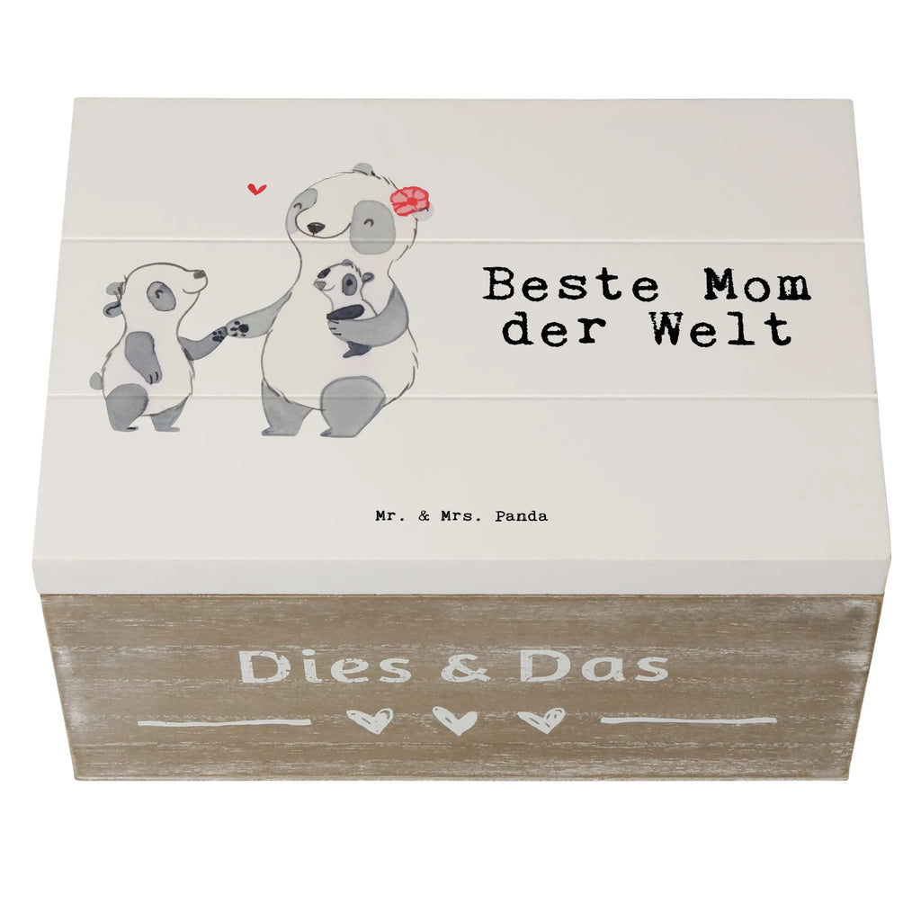 Holzkiste Panda Beste Mom der Welt Holzkiste, Kiste, Schatzkiste, Truhe, Schatulle, XXL, Erinnerungsbox, Erinnerungskiste, Dekokiste, Aufbewahrungsbox, Geschenkbox, Geschenkdose, für, Dankeschön, Geschenk, Schenken, Geburtstag, Geburtstagsgeschenk, Geschenkidee, Danke, Bedanken, Mitbringsel, Freude machen, Geschenktipp, Mom, Mommy, Mama, Mami, Mutter, Muttertag, Mutti, Ma, Tochter, Sohn, Beste Mama, Beste, Supermama