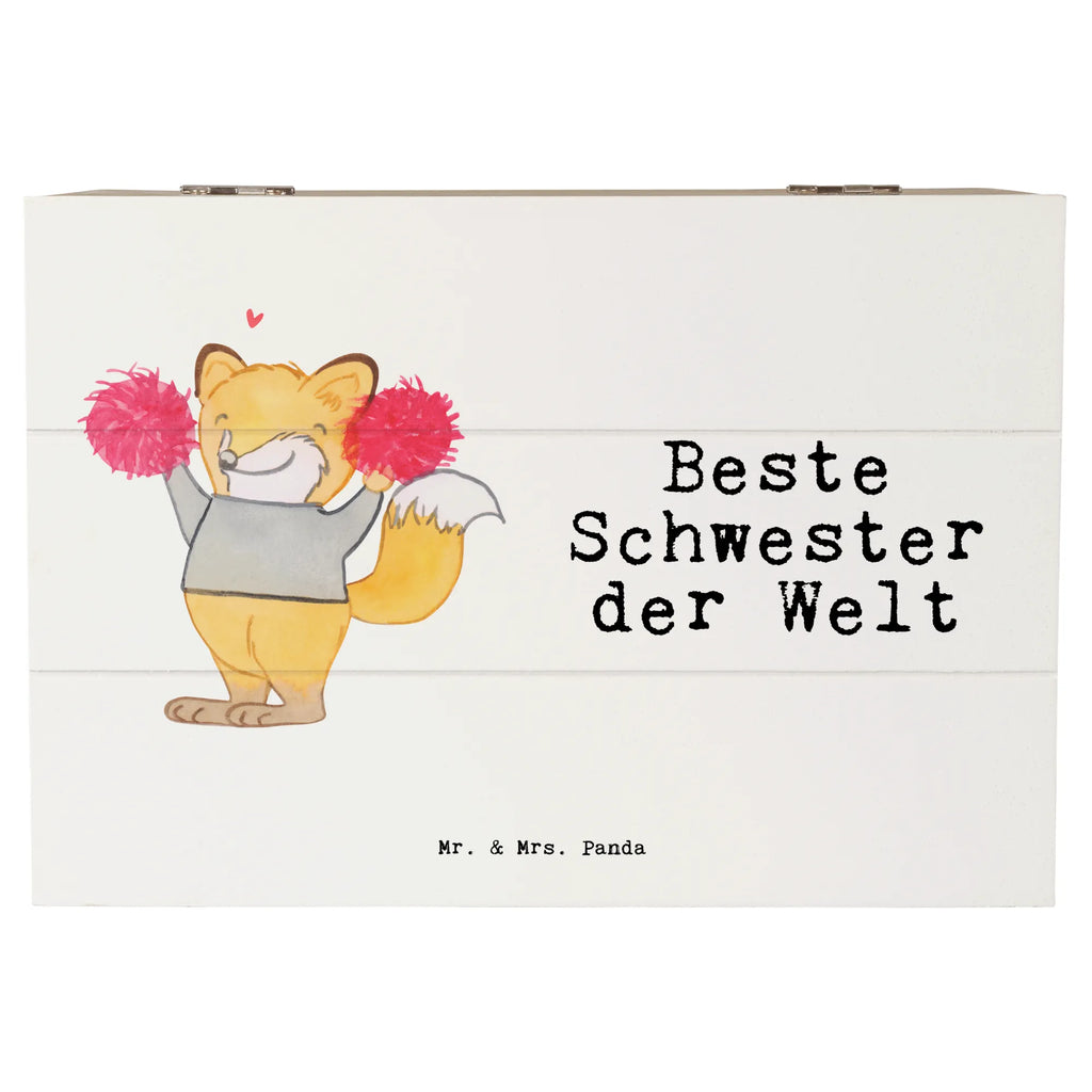 Holzkiste Fuchs Beste Schwester der Welt Holzkiste, Kiste, Schatzkiste, Truhe, Schatulle, XXL, Erinnerungsbox, Erinnerungskiste, Dekokiste, Aufbewahrungsbox, Geschenkbox, Geschenkdose, für, Dankeschön, Geschenk, Schenken, Geburtstag, Geburtstagsgeschenk, Geschenkidee, Danke, Bedanken, Mitbringsel, Freude machen, Geschenktipp, Schwester, Geschwister, Schwesterherz, Sister, Familie, Kleinigkeit, Beste, Tochter