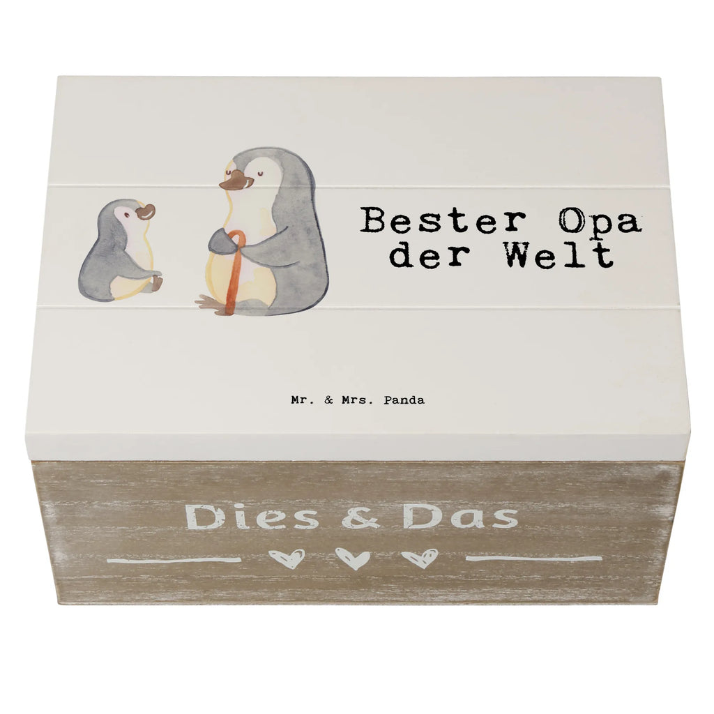 Holzkiste Pinguin Bester Opa der Welt Holzkiste, Kiste, Schatzkiste, Truhe, Schatulle, XXL, Erinnerungsbox, Erinnerungskiste, Dekokiste, Aufbewahrungsbox, Geschenkbox, Geschenkdose, für, Dankeschön, Geschenk, Schenken, Geburtstag, Geburtstagsgeschenk, Geschenkidee, Danke, Bedanken, Mitbringsel, Freude machen, Geschenktipp, Großvater, Grossvater, Opa, Opi. Großpapa, Großeltern, Enkel, Enkelin, Enkelkind, Kleinigkeit, Oppa, Oppi, Bester