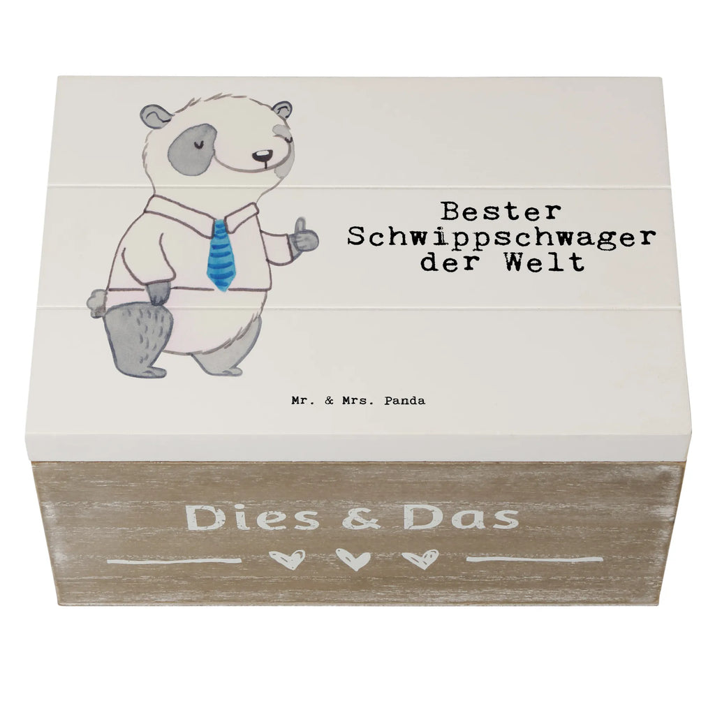 Holzkiste Panda Bester Schwippschwager der Welt Holzkiste, Kiste, Schatzkiste, Truhe, Schatulle, XXL, Erinnerungsbox, Erinnerungskiste, Dekokiste, Aufbewahrungsbox, Geschenkbox, Geschenkdose, für, Dankeschön, Geschenk, Schenken, Geburtstag, Geburtstagsgeschenk, Geschenkidee, Danke, Bedanken, Mitbringsel, Freude machen, Geschenktipp, Schwippschwager, Schwibschwager, Schwipschwager, Schwager, Schwager des Ehepartners, Familie, Verwandtschaft, angeheiratet