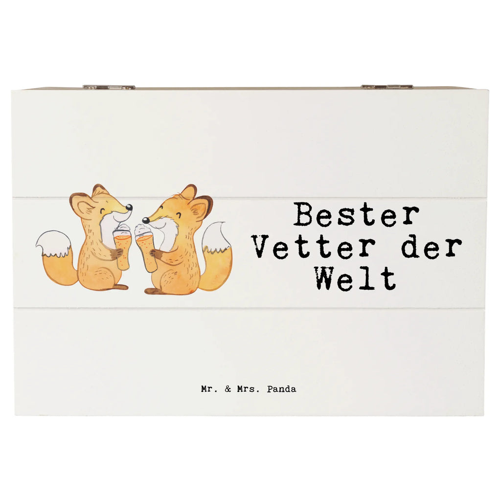 Holzkiste Fuchs Bester Vetter der Welt Holzkiste, Kiste, Schatzkiste, Truhe, Schatulle, XXL, Erinnerungsbox, Erinnerungskiste, Dekokiste, Aufbewahrungsbox, Geschenkbox, Geschenkdose, für, Dankeschön, Geschenk, Schenken, Geburtstag, Geburtstagsgeschenk, Geschenkidee, Danke, Bedanken, Mitbringsel, Freude machen, Geschenktipp, Vetter, Cousin, Kousin, Sohn von Onkel, Sohn von Tante, Familie, Verwandtschaft, Cousine