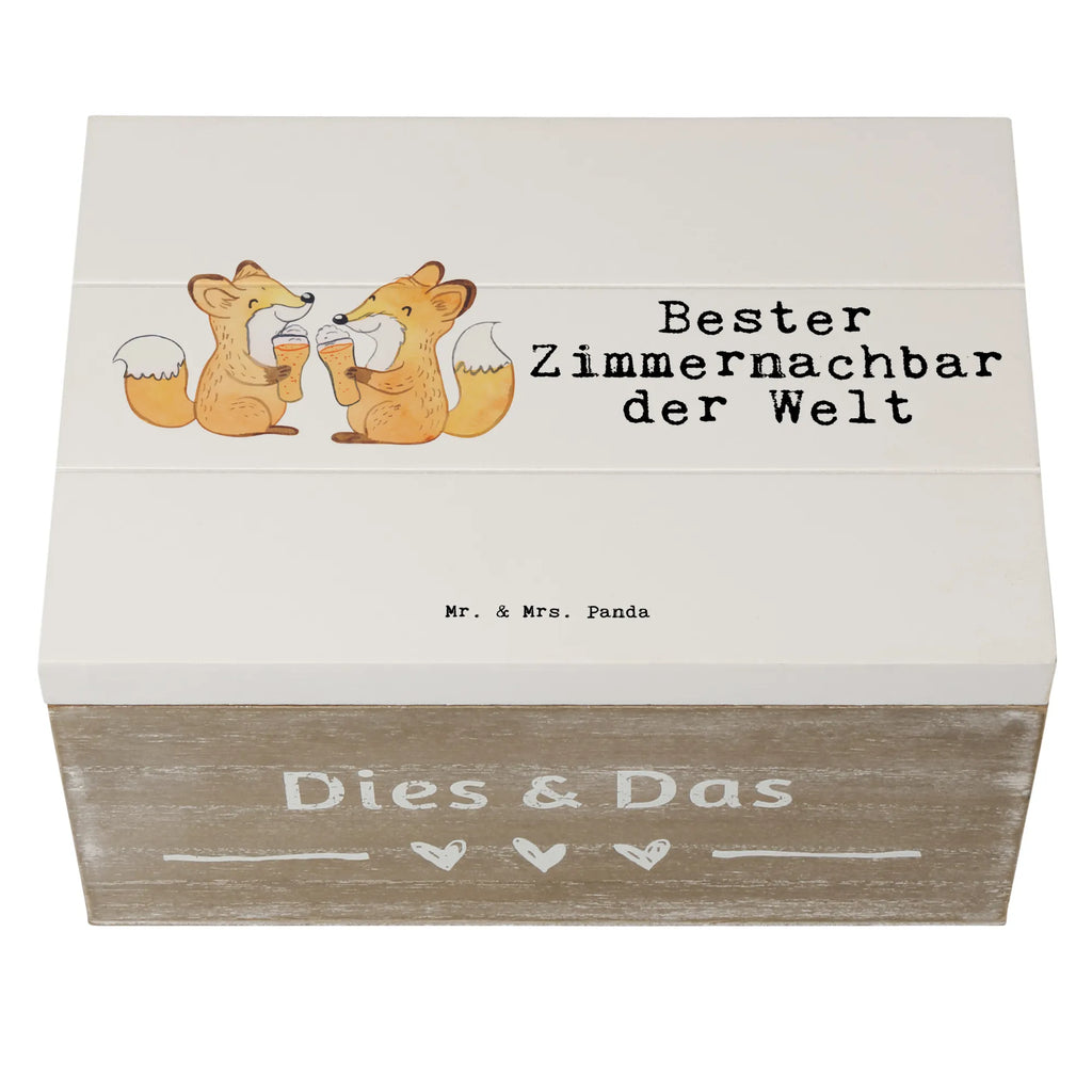 Holzkiste Fuchs Bester Zimmernachbar der Welt Holzkiste, Kiste, Schatzkiste, Truhe, Schatulle, XXL, Erinnerungsbox, Erinnerungskiste, Dekokiste, Aufbewahrungsbox, Geschenkbox, Geschenkdose, für, Dankeschön, Geschenk, Schenken, Geburtstag, Geburtstagsgeschenk, Geschenkidee, Danke, Bedanken, Mitbringsel, Freude machen, Geschenktipp, Zimmernachbar, Zimmernachbarn, Zimmer, Krankenhaus, Patient, Kollegin, Wohnheim, Nachbar, WG, Studentenwohnheim