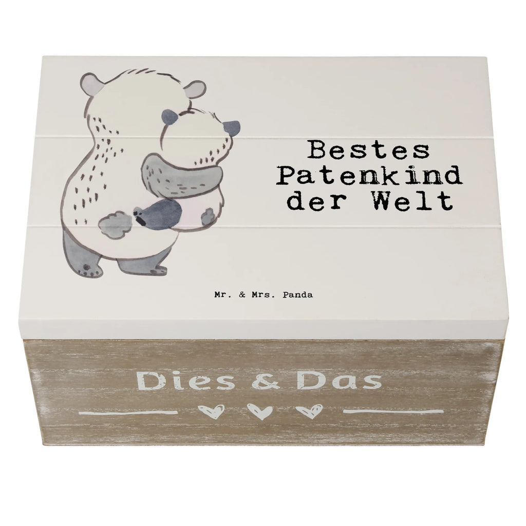 Holzkiste Panda Bestes Patenkind der Welt Holzkiste, Kiste, Schatzkiste, Truhe, Schatulle, XXL, Erinnerungsbox, Erinnerungskiste, Dekokiste, Aufbewahrungsbox, Geschenkbox, Geschenkdose, für, Dankeschön, Geschenk, Schenken, Geburtstag, Geburtstagsgeschenk, Geschenkidee, Danke, Bedanken, Mitbringsel, Freude machen, Geschenktipp, Patenkind, Paten Kind, Pate, Taufe, Taufgeschenk, Patenonkel, Patentante, Tauffeier, Täufling, Nichte, Neffe