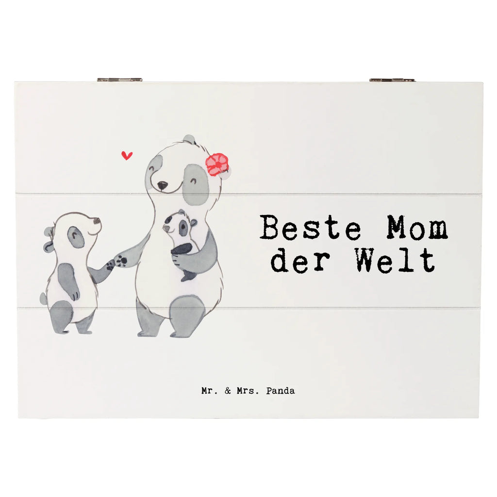 Holzkiste Panda Beste Mom der Welt Holzkiste, Kiste, Schatzkiste, Truhe, Schatulle, XXL, Erinnerungsbox, Erinnerungskiste, Dekokiste, Aufbewahrungsbox, Geschenkbox, Geschenkdose, für, Dankeschön, Geschenk, Schenken, Geburtstag, Geburtstagsgeschenk, Geschenkidee, Danke, Bedanken, Mitbringsel, Freude machen, Geschenktipp, Mom, Mommy, Mama, Mami, Mutter, Muttertag, Mutti, Ma, Tochter, Sohn, Beste Mama, Beste, Supermama