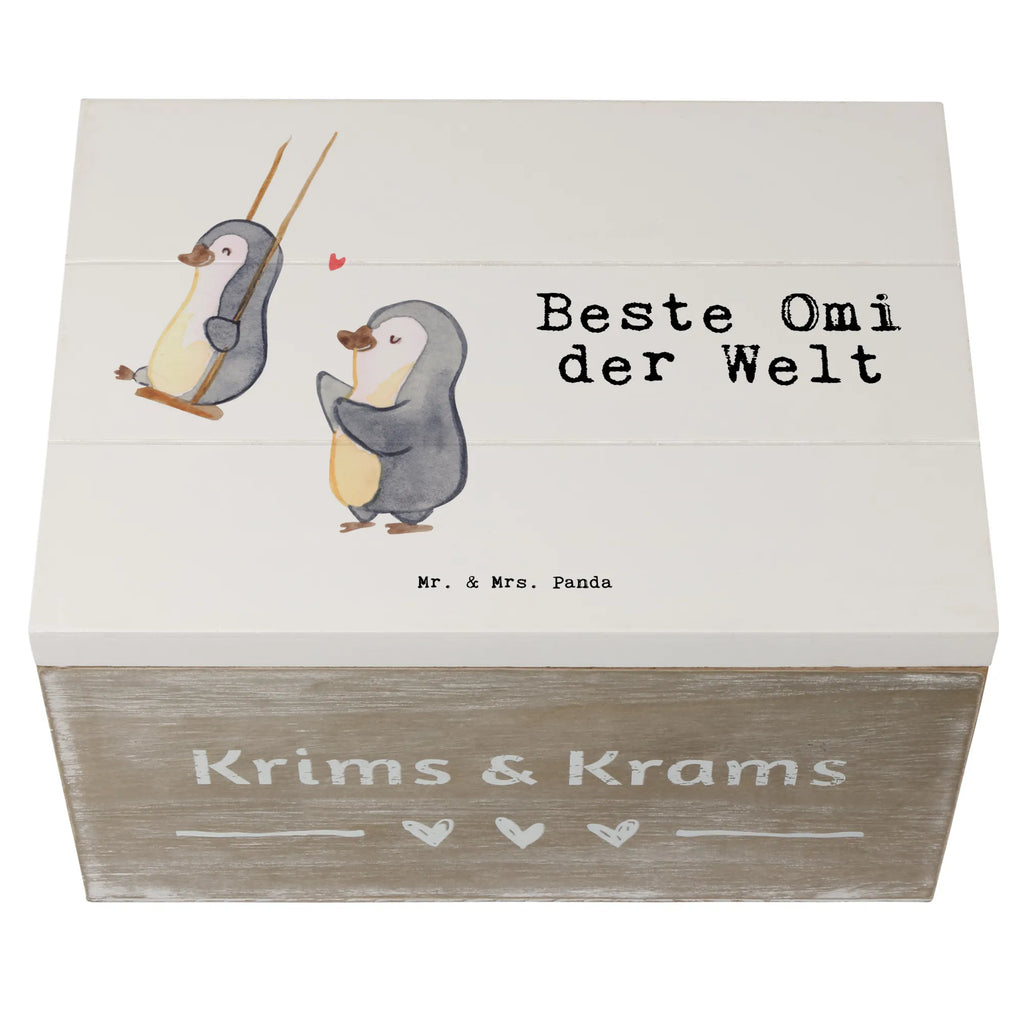 Holzkiste Pinguin Beste Omi der Welt Holzkiste, Kiste, Schatzkiste, Truhe, Schatulle, XXL, Erinnerungsbox, Erinnerungskiste, Dekokiste, Aufbewahrungsbox, Geschenkbox, Geschenkdose, für, Dankeschön, Geschenk, Schenken, Geburtstag, Geburtstagsgeschenk, Geschenkidee, Danke, Bedanken, Mitbringsel, Freude machen, Geschenktipp, Großmutter, Oma, Omi, Großpapa, Großmama, Enkel, Enkelin, Enkelkind, Kleinigkeit, Ommi, Omma, Bester