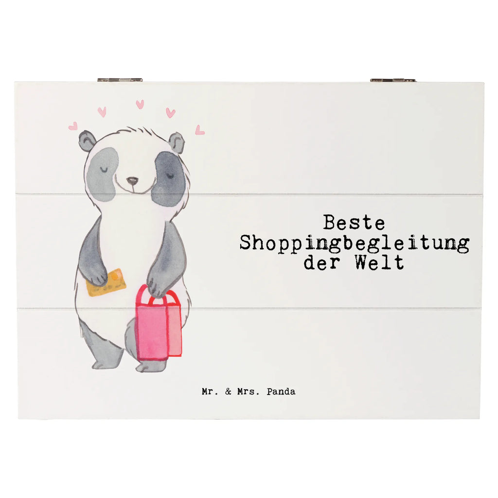 Holzkiste Panda Beste Shoppingbegleitung der Welt Holzkiste, Kiste, Schatzkiste, Truhe, Schatulle, XXL, Erinnerungsbox, Erinnerungskiste, Dekokiste, Aufbewahrungsbox, Geschenkbox, Geschenkdose, für, Dankeschön, Geschenk, Schenken, Geburtstag, Geburtstagsgeschenk, Geschenkidee, Danke, Bedanken, Mitbringsel, Freude machen, Geschenktipp, Shoppingbegleitung, Shoppingpartner, Begleitung, Shoppen, Partner, Freundin, Freund, bff, Shopping, Einkaufen, Shopping-Queen, Queen, Bester