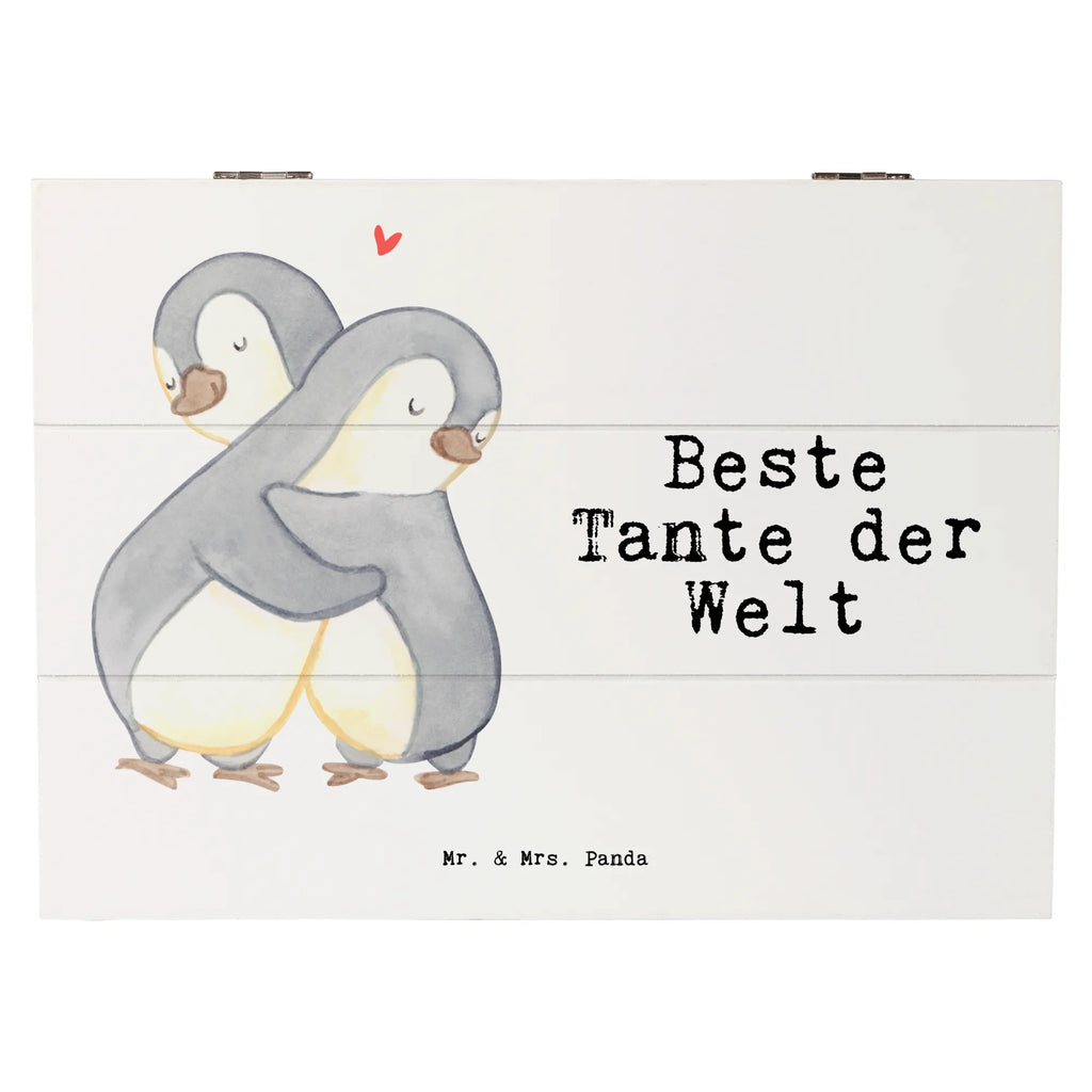 Holzkiste Pinguin Beste Tante der Welt Holzkiste, Kiste, Schatzkiste, Truhe, Schatulle, XXL, Erinnerungsbox, Erinnerungskiste, Dekokiste, Aufbewahrungsbox, Geschenkbox, Geschenkdose, für, Dankeschön, Geschenk, Schenken, Geburtstag, Geburtstagsgeschenk, Geschenkidee, Danke, Bedanken, Mitbringsel, Freude machen, Geschenktipp, Tante, Patentante, Paten Tante, Lieblingstante, Taufpartner, Taufe, Familie, Kleinigkeit, Nichte, Neffe