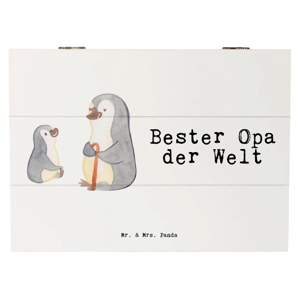 Holzkiste Pinguin Bester Opa der Welt Holzkiste, Kiste, Schatzkiste, Truhe, Schatulle, XXL, Erinnerungsbox, Erinnerungskiste, Dekokiste, Aufbewahrungsbox, Geschenkbox, Geschenkdose, für, Dankeschön, Geschenk, Schenken, Geburtstag, Geburtstagsgeschenk, Geschenkidee, Danke, Bedanken, Mitbringsel, Freude machen, Geschenktipp, Großvater, Grossvater, Opa, Opi. Großpapa, Großeltern, Enkel, Enkelin, Enkelkind, Kleinigkeit, Oppa, Oppi, Bester