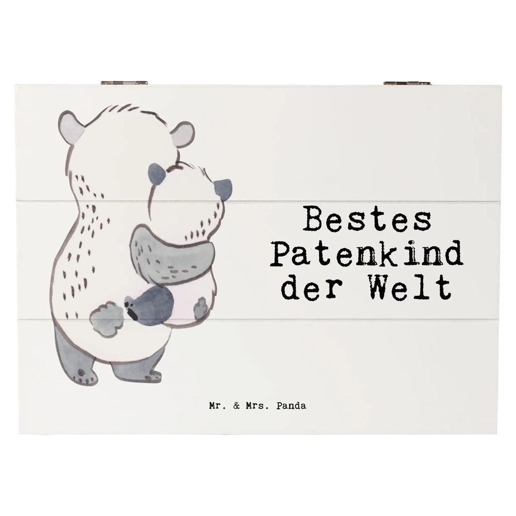 Holzkiste Panda Bestes Patenkind der Welt Holzkiste, Kiste, Schatzkiste, Truhe, Schatulle, XXL, Erinnerungsbox, Erinnerungskiste, Dekokiste, Aufbewahrungsbox, Geschenkbox, Geschenkdose, für, Dankeschön, Geschenk, Schenken, Geburtstag, Geburtstagsgeschenk, Geschenkidee, Danke, Bedanken, Mitbringsel, Freude machen, Geschenktipp, Patenkind, Paten Kind, Pate, Taufe, Taufgeschenk, Patenonkel, Patentante, Tauffeier, Täufling, Nichte, Neffe